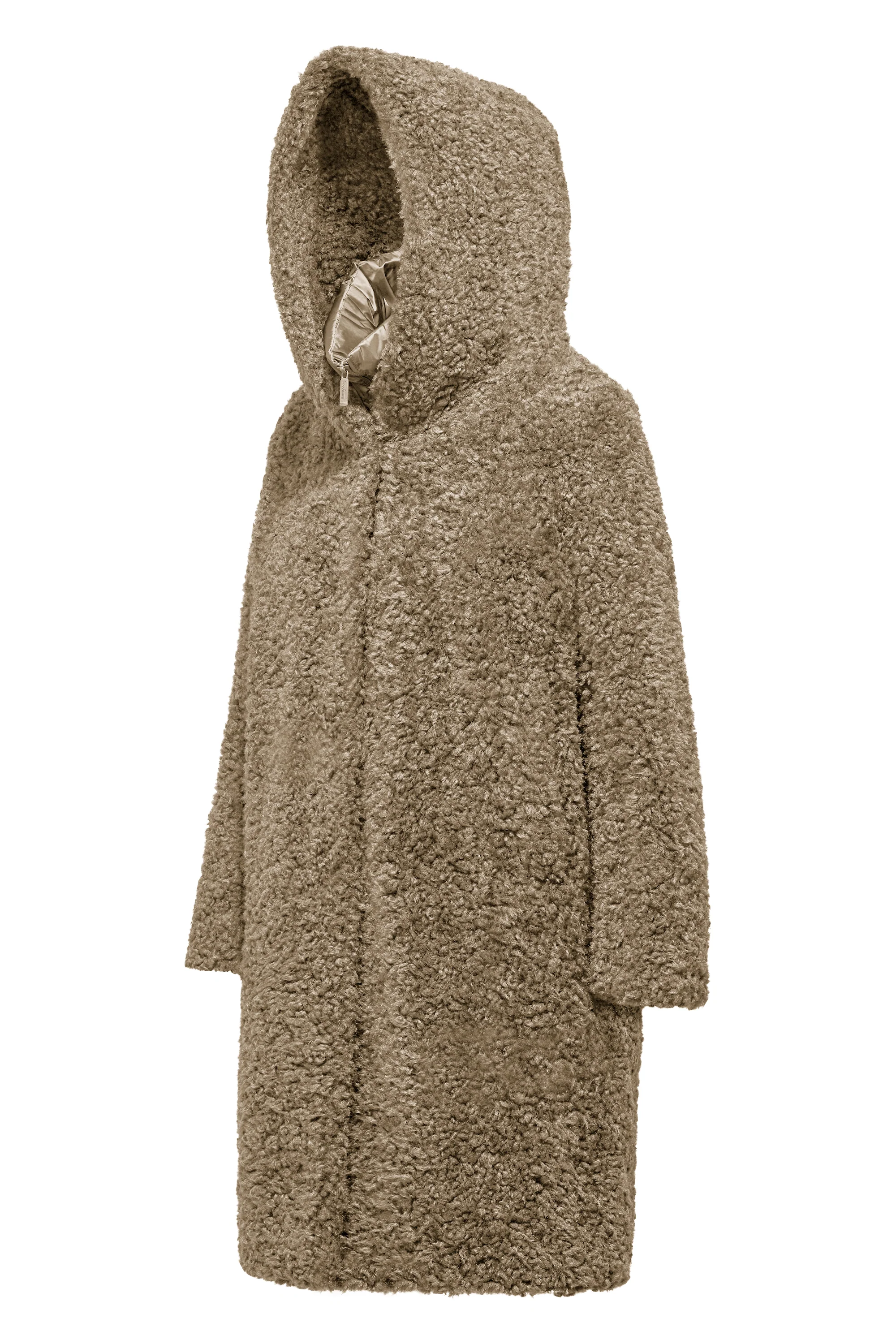 Cappotto lungo effetto agnellino - Image 26