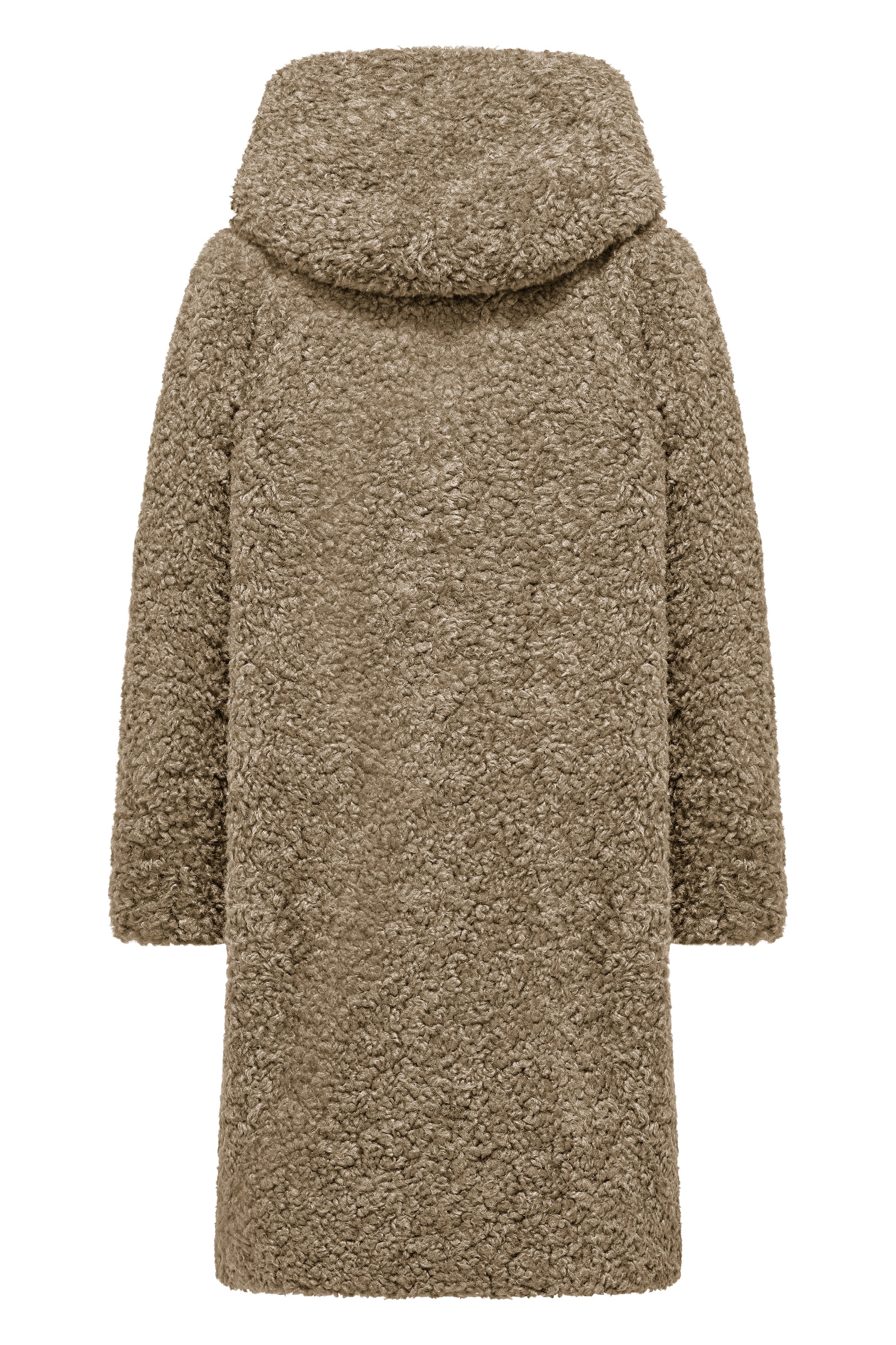 Cappotto lungo effetto agnellino - Image 27