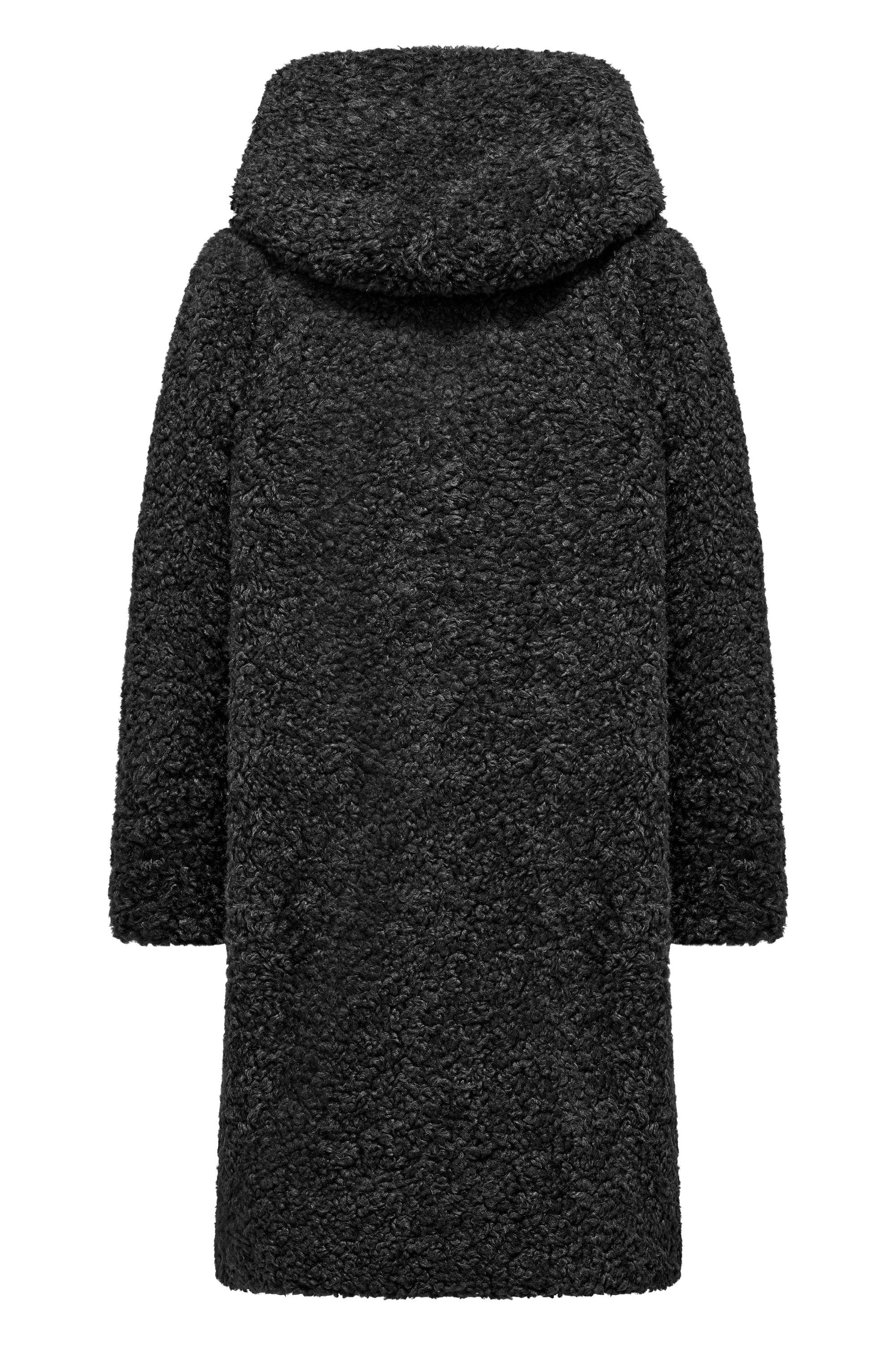 Cappotto lungo effetto agnellino - Image 3
