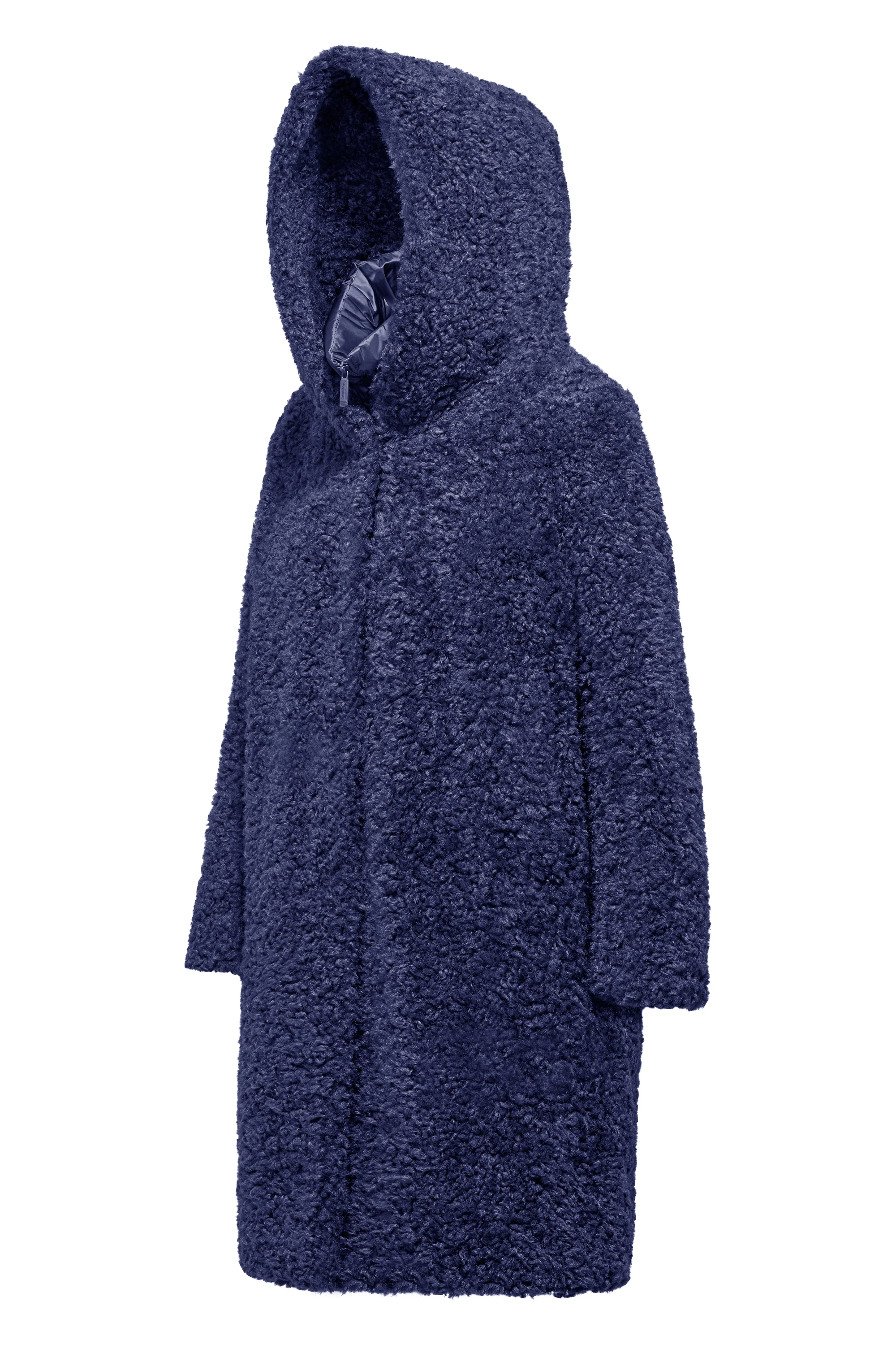 Cappotto lungo effetto agnellino - Image 40