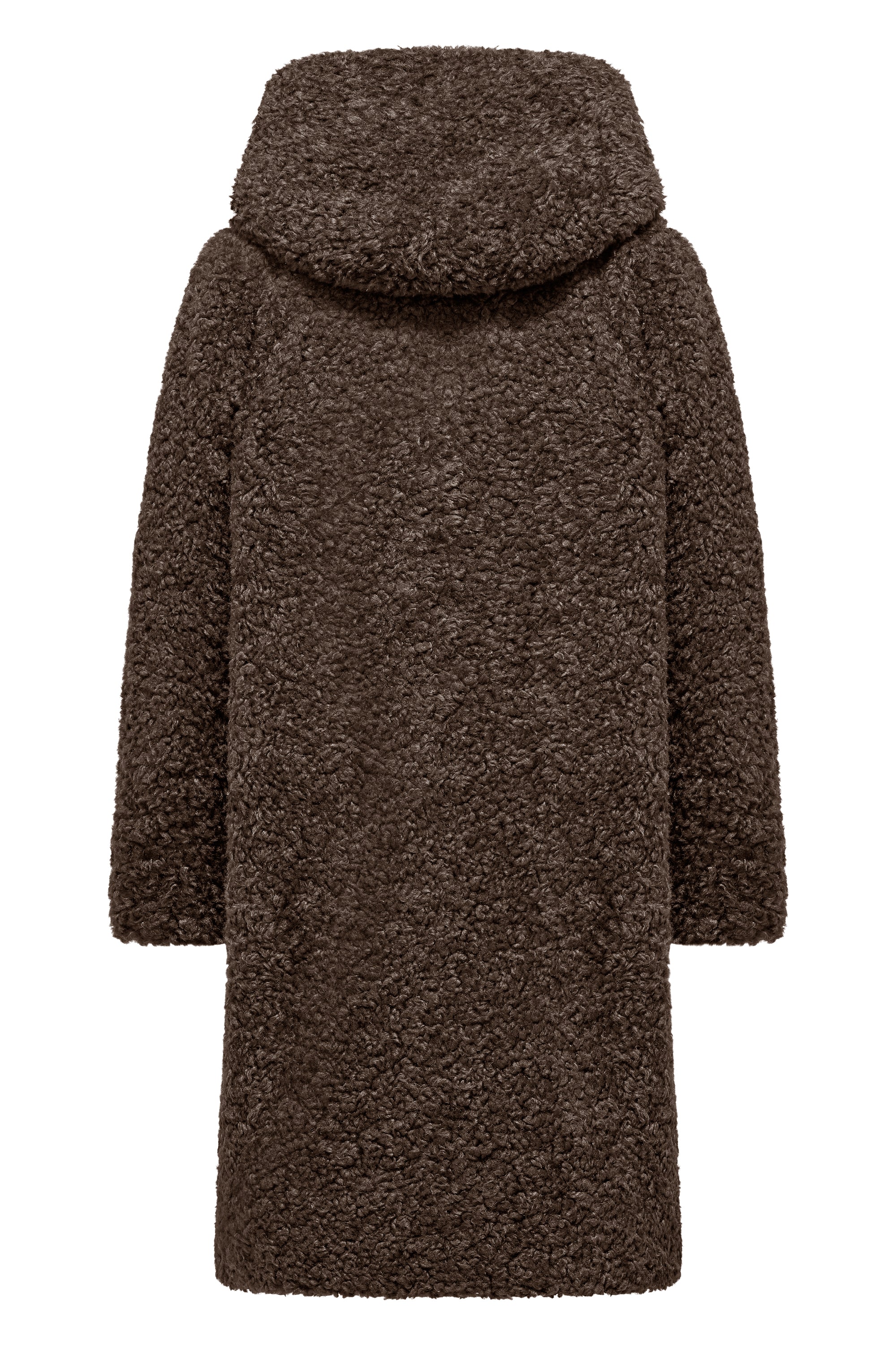 Cappotto lungo effetto agnellino - Image 9