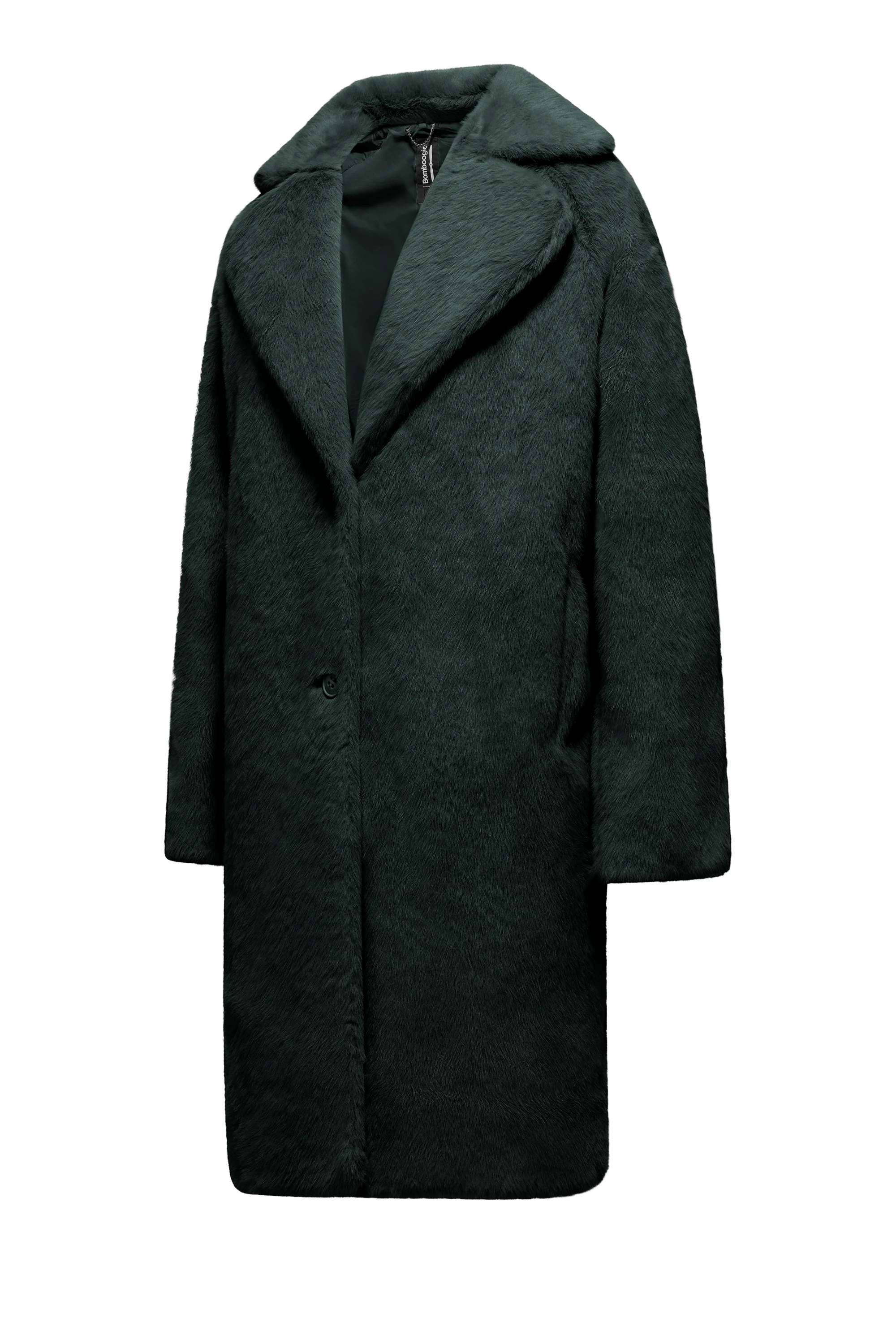 Cappotto Lungo Monopetto con Revers - Image 10