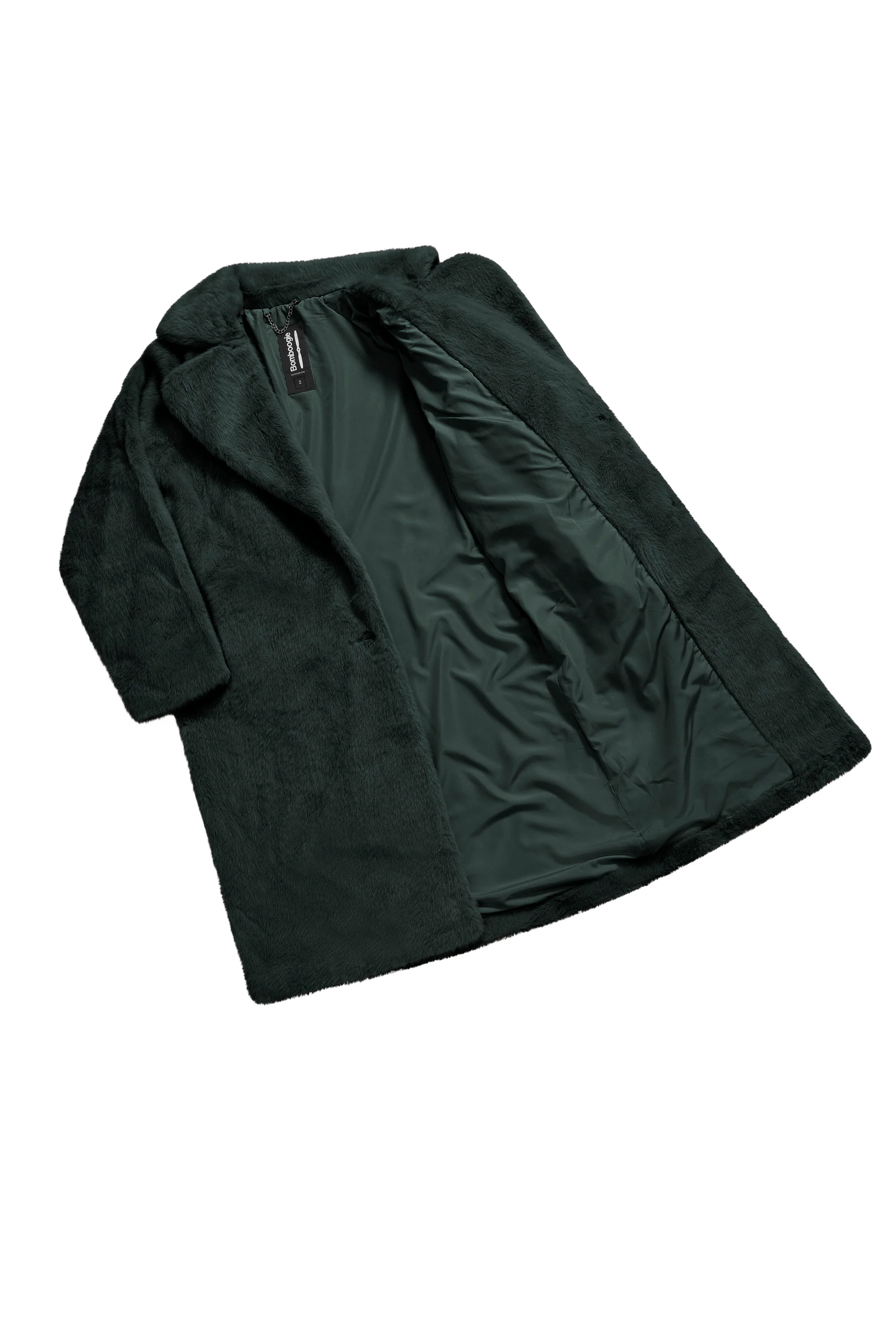 Cappotto Lungo Monopetto con Revers - Image 12