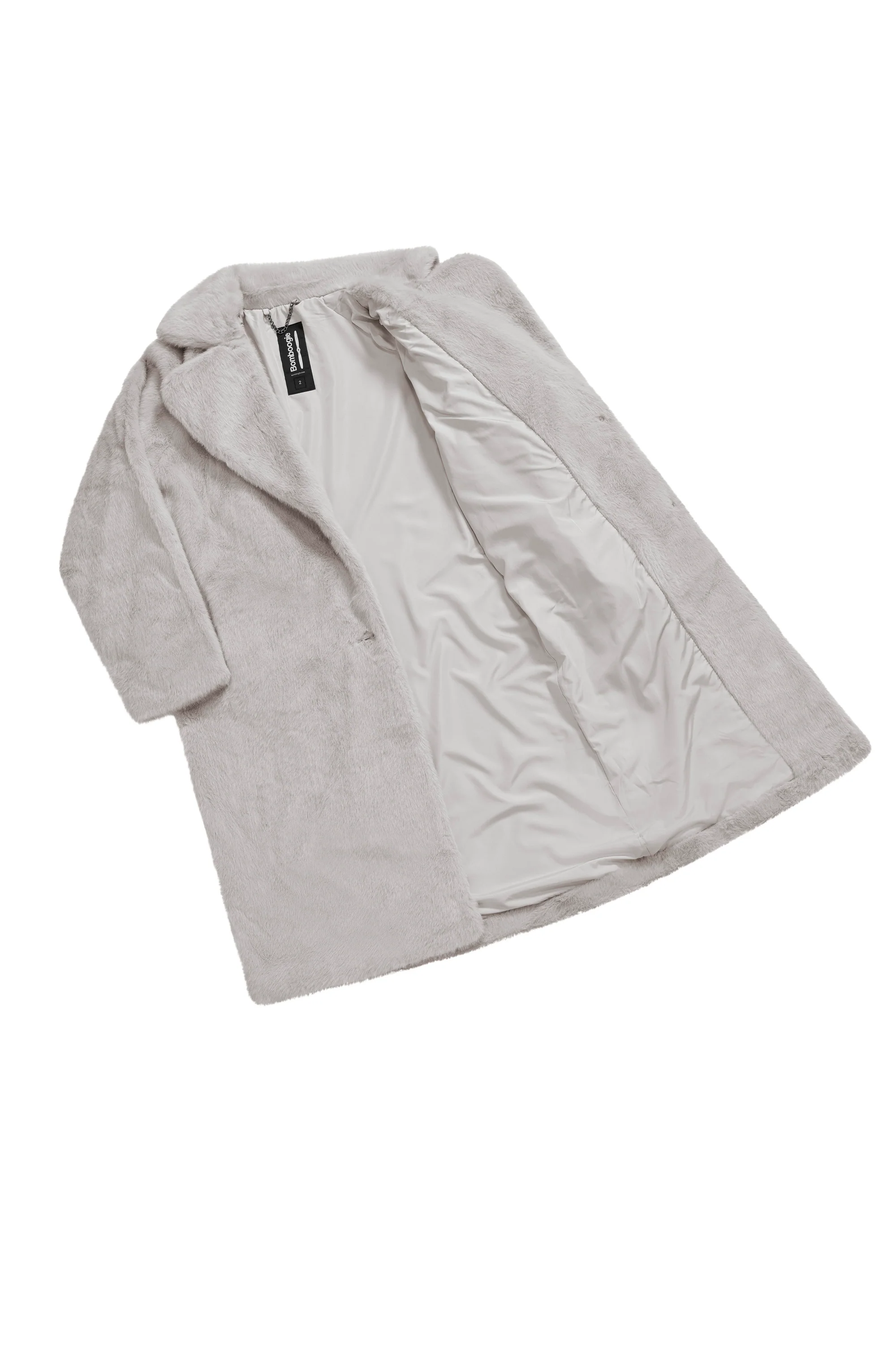 Cappotto Lungo Monopetto con Revers - Image 16