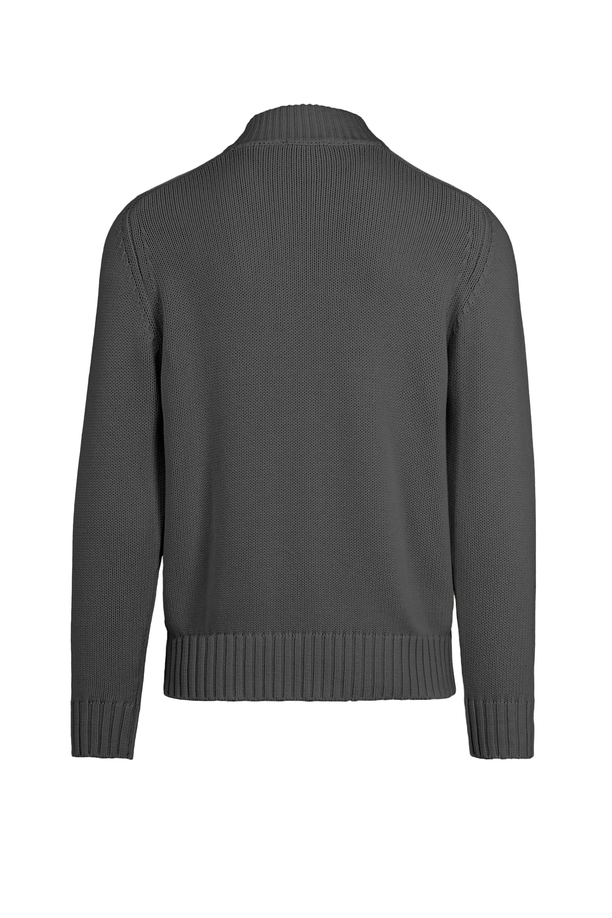 Cardigan con bottoni in maglia rasata - Image 11