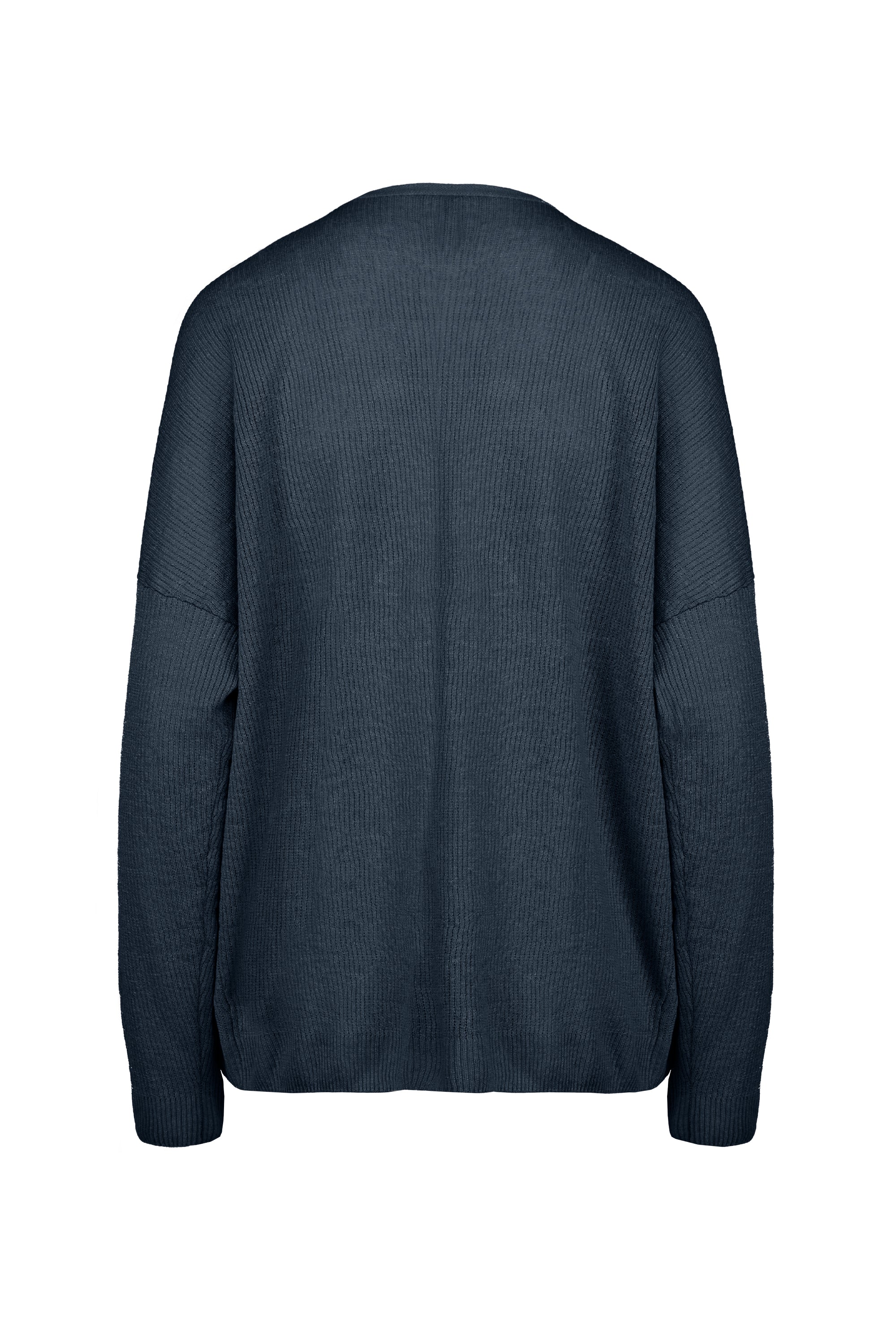Cardigan in lino a maniche lunghe - Image 14