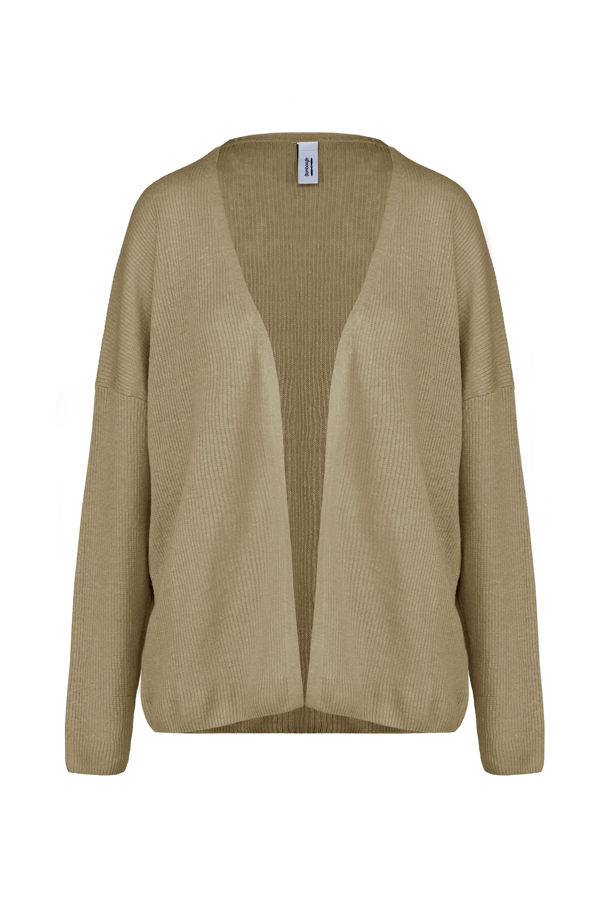 Cardigan in lino a maniche lunghe - Image 9