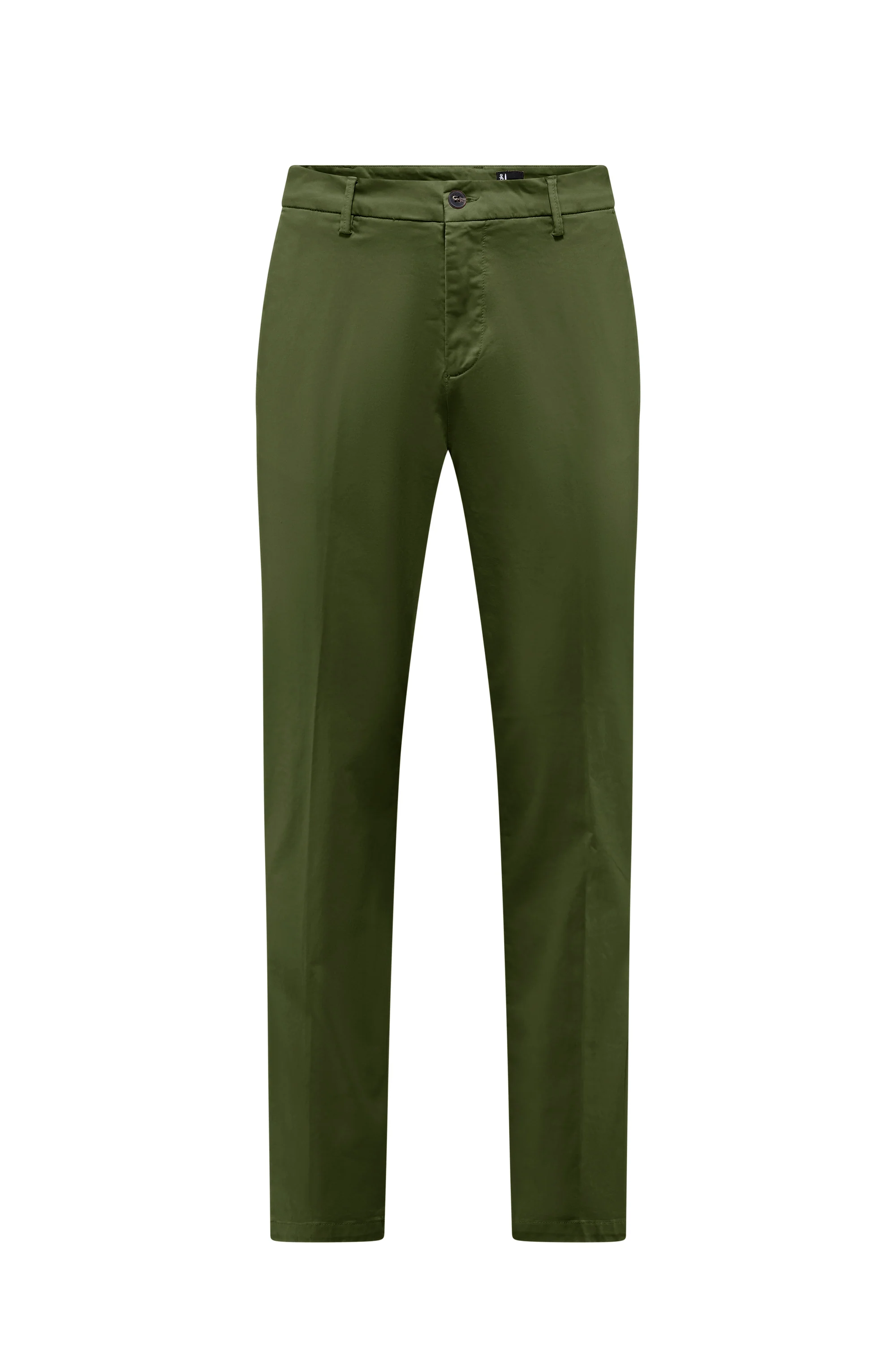 Chino da uomo slim fit in raso stretch tasche America - Image 11
