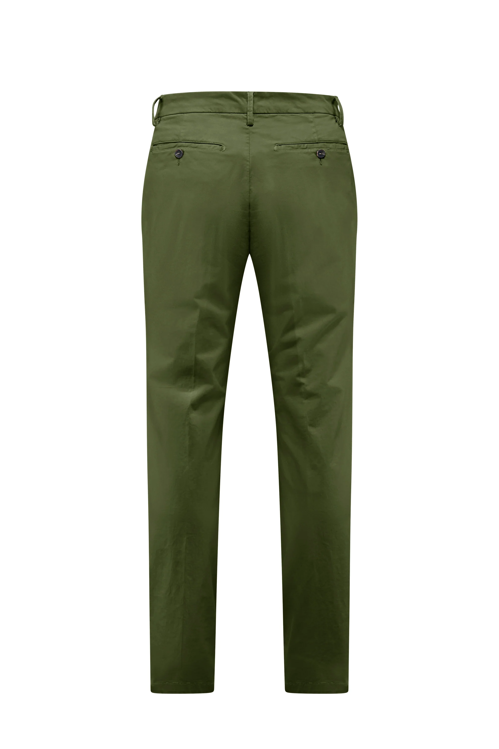 Chino da uomo slim fit in raso stretch tasche America - Image 13