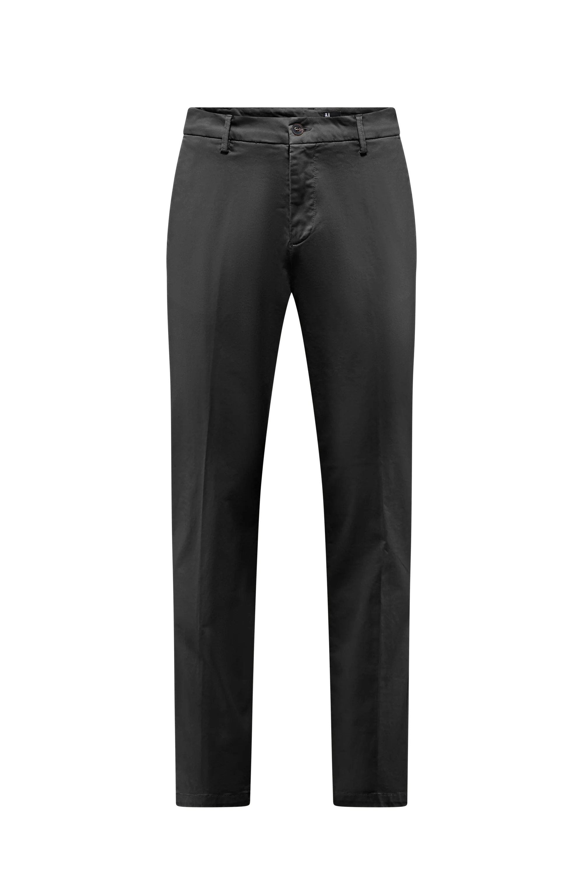 Chino da uomo slim fit in raso stretch tasche America - Image 16