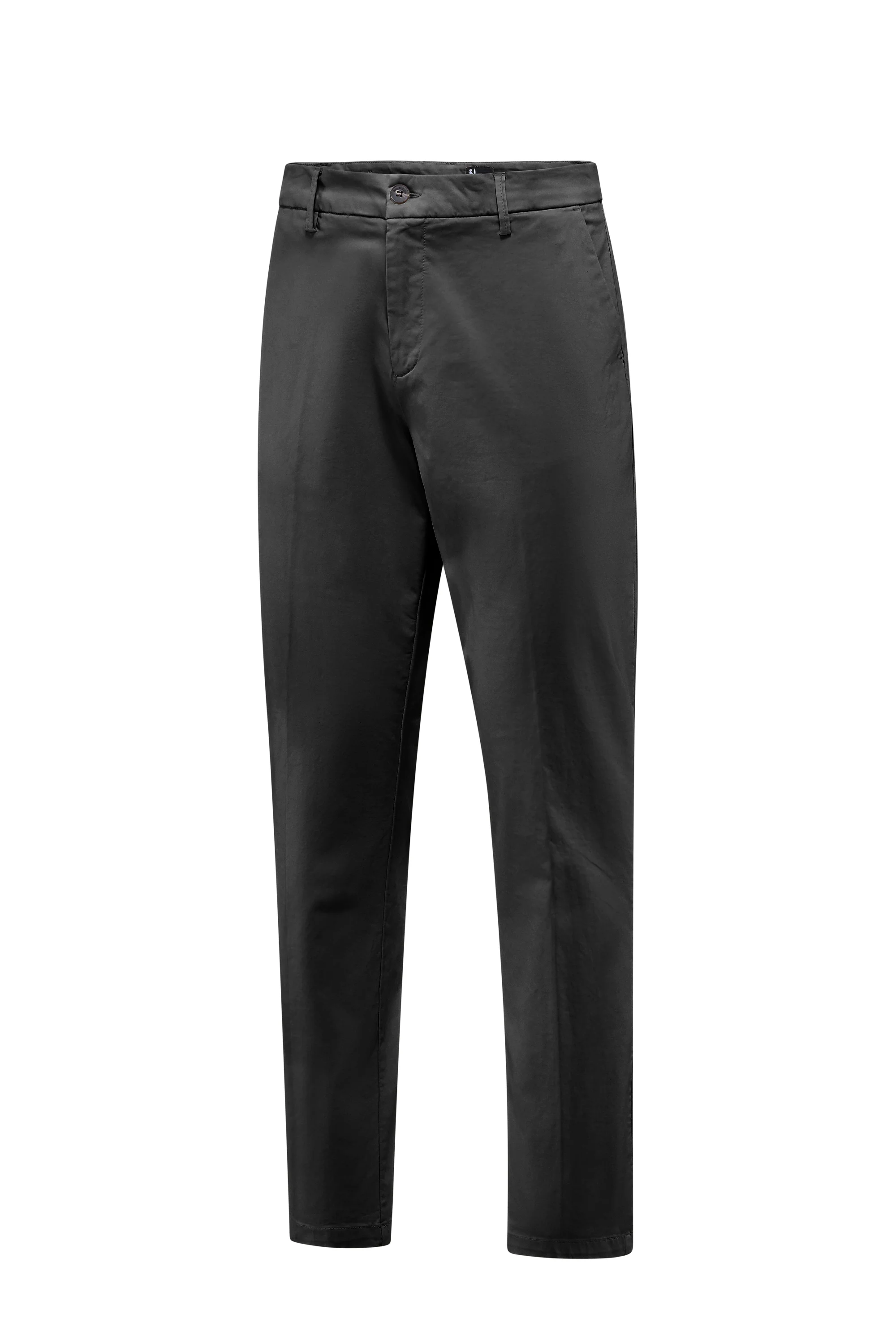 Chino da uomo slim fit in raso stretch tasche America - Image 17