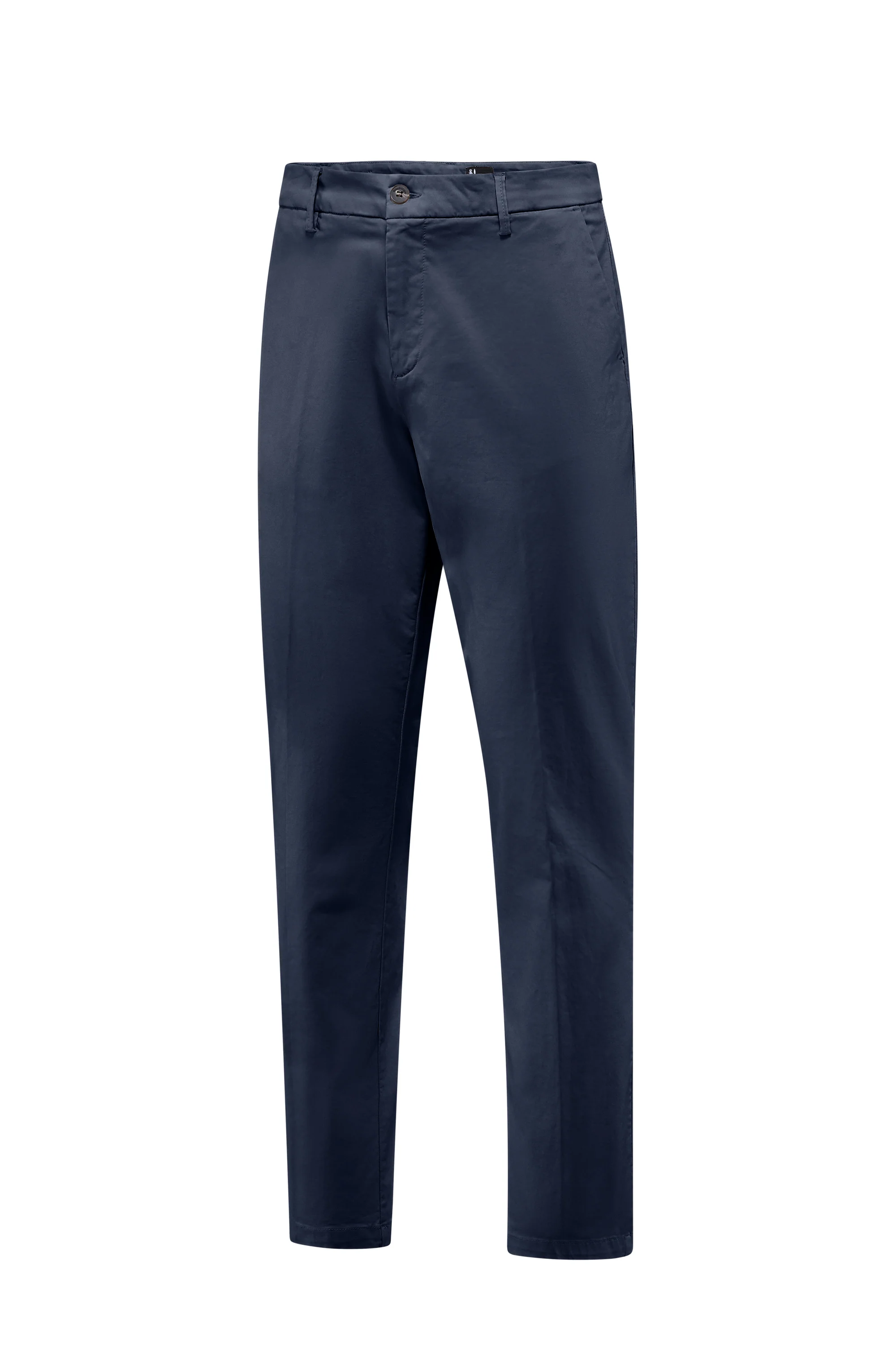 Chino da uomo slim fit in raso stretch tasche America - Image 27
