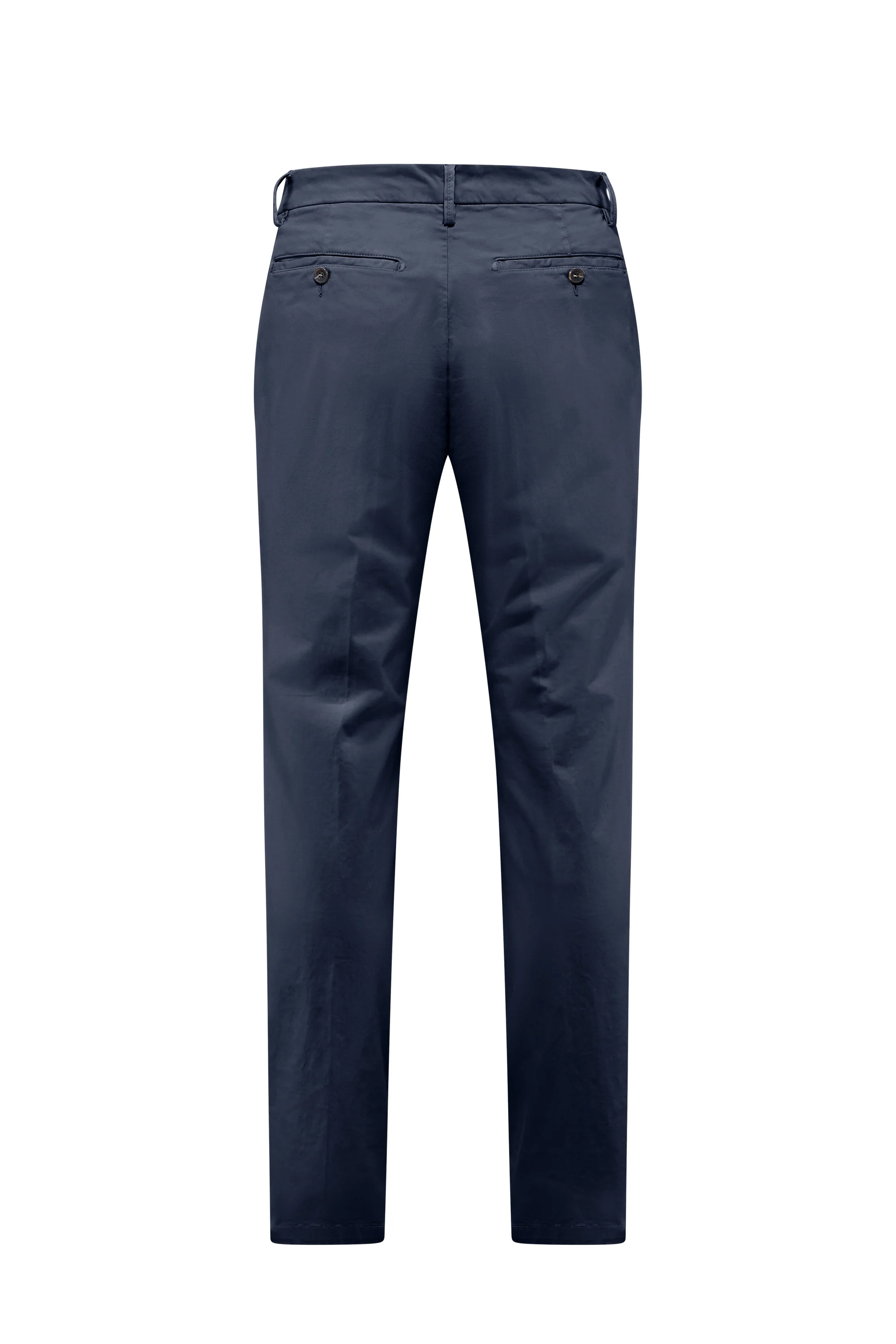Chino da uomo slim fit in raso stretch tasche America - Image 28