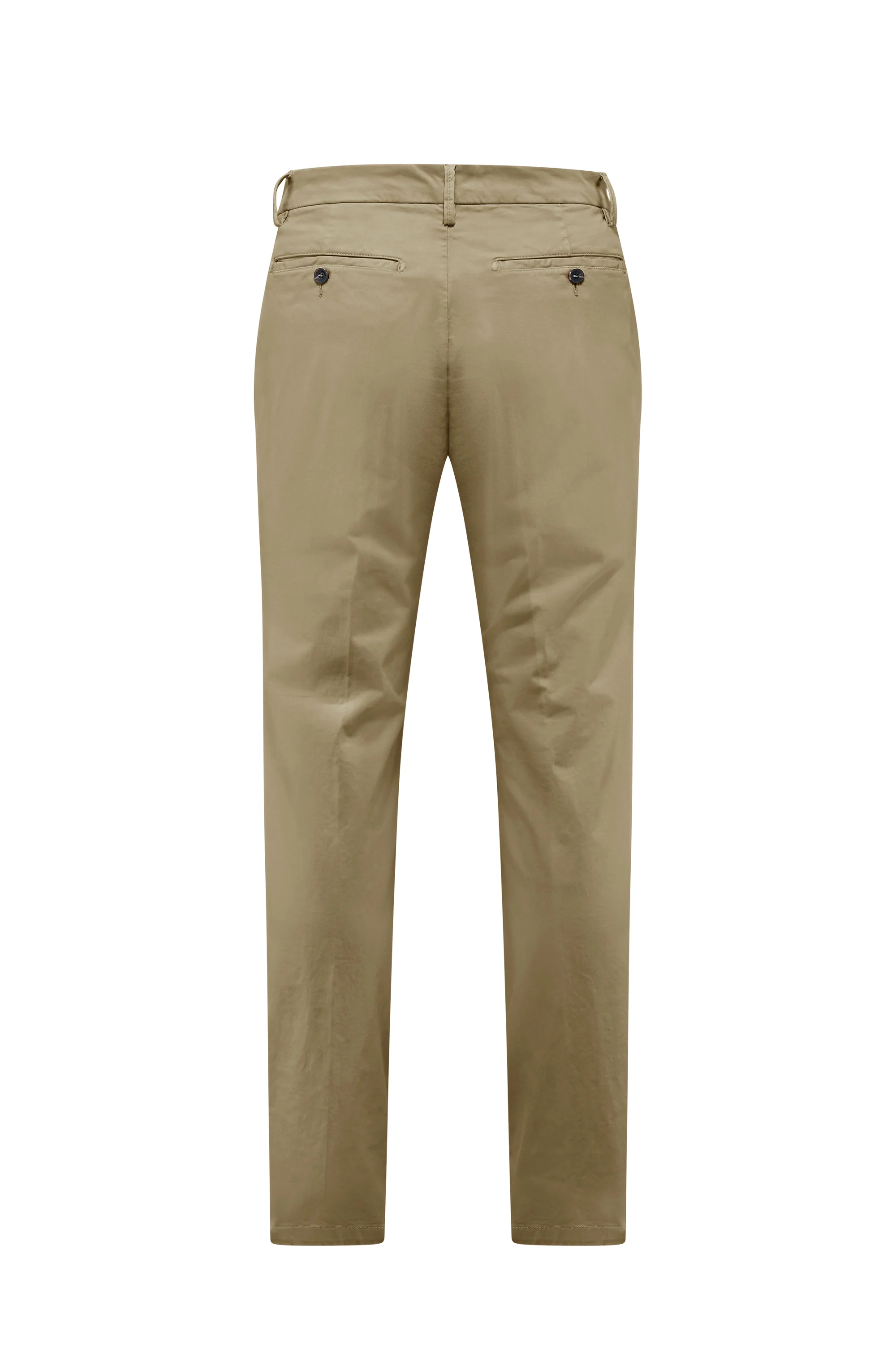 Chino da uomo slim fit in raso stretch tasche America - Image 8