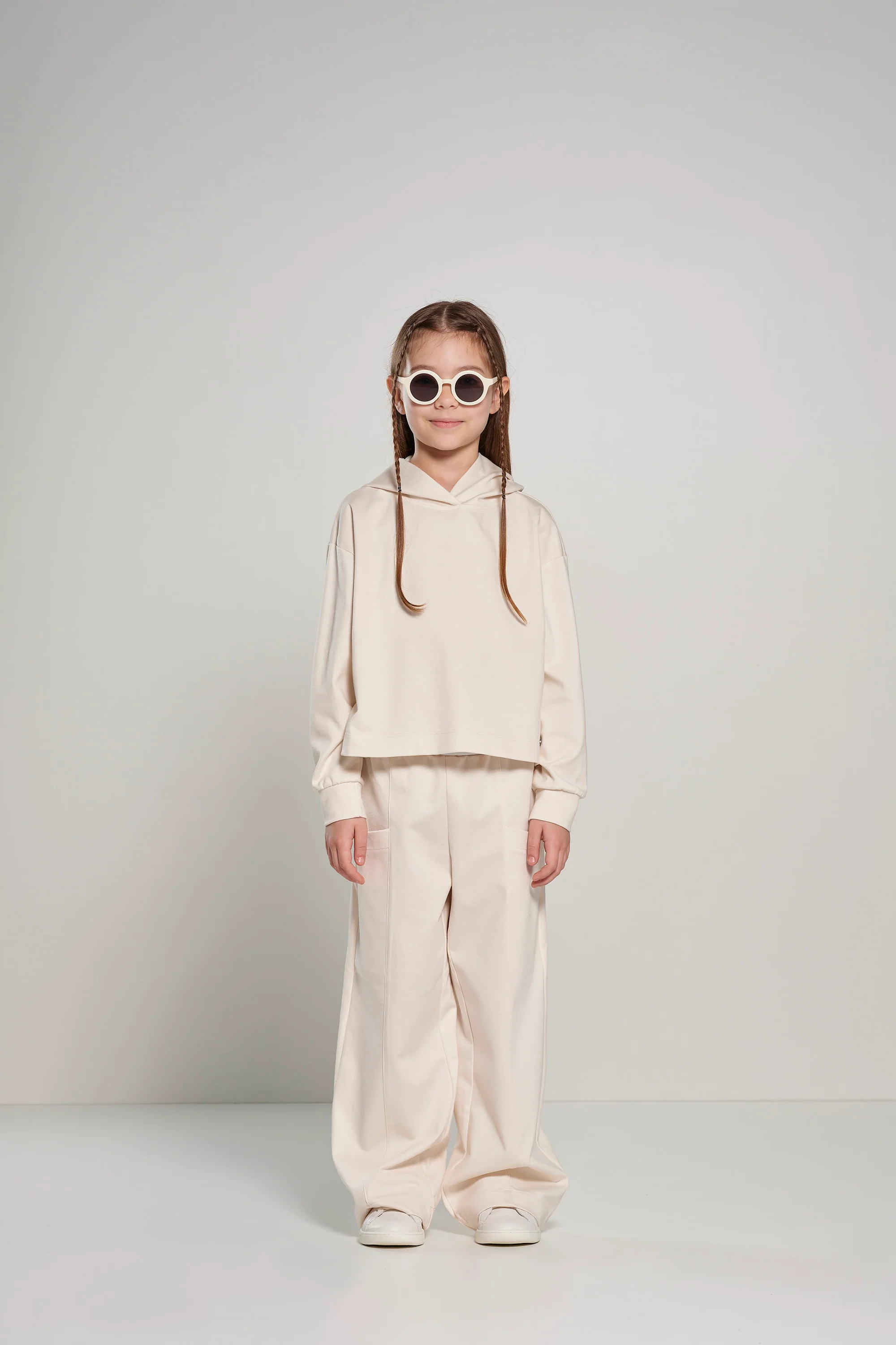 Felpa leggera bambina con cappuccio - Image 15