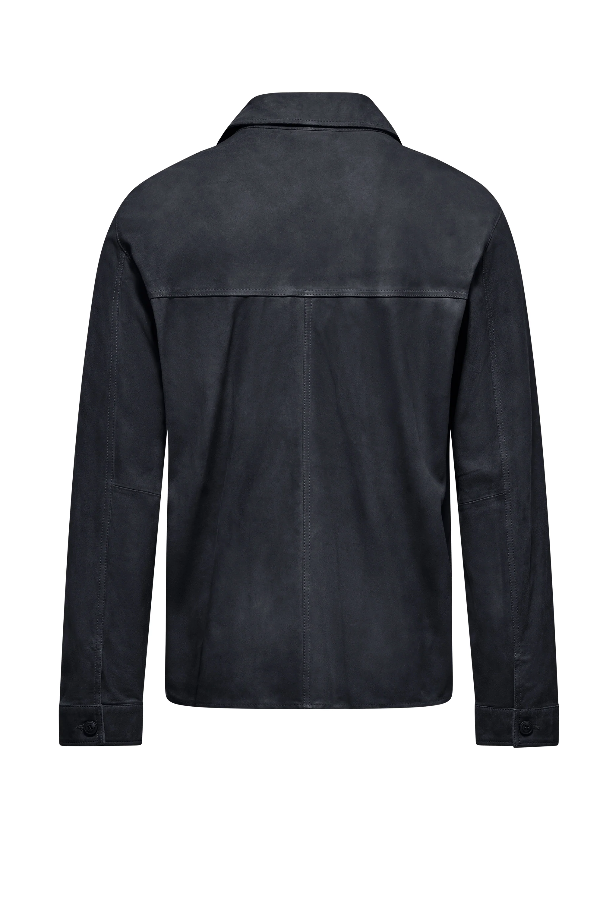 Giacca-camicia in pelle Wed - Image 11