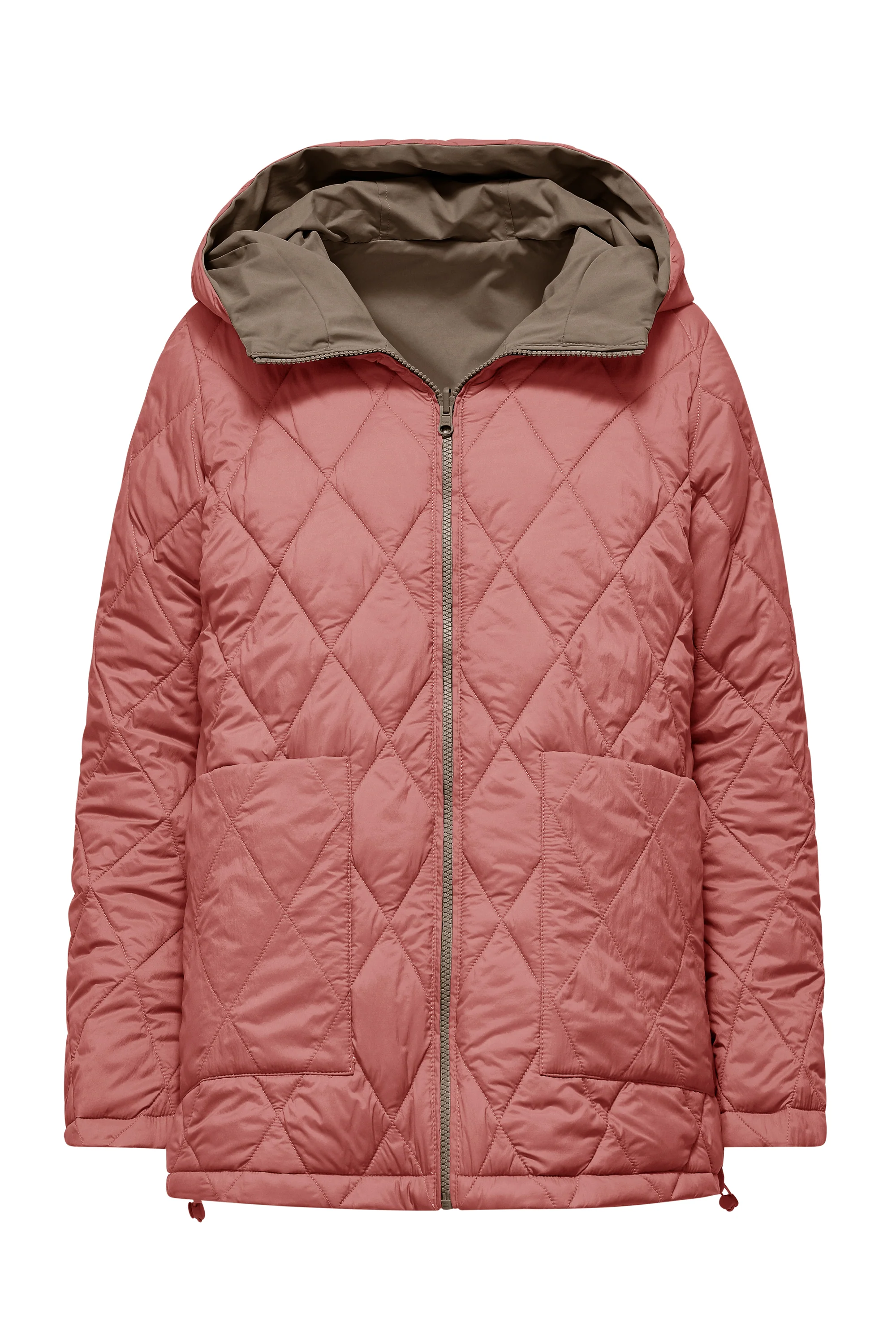 Giacca corta reversibile con cappuccio - Image 11