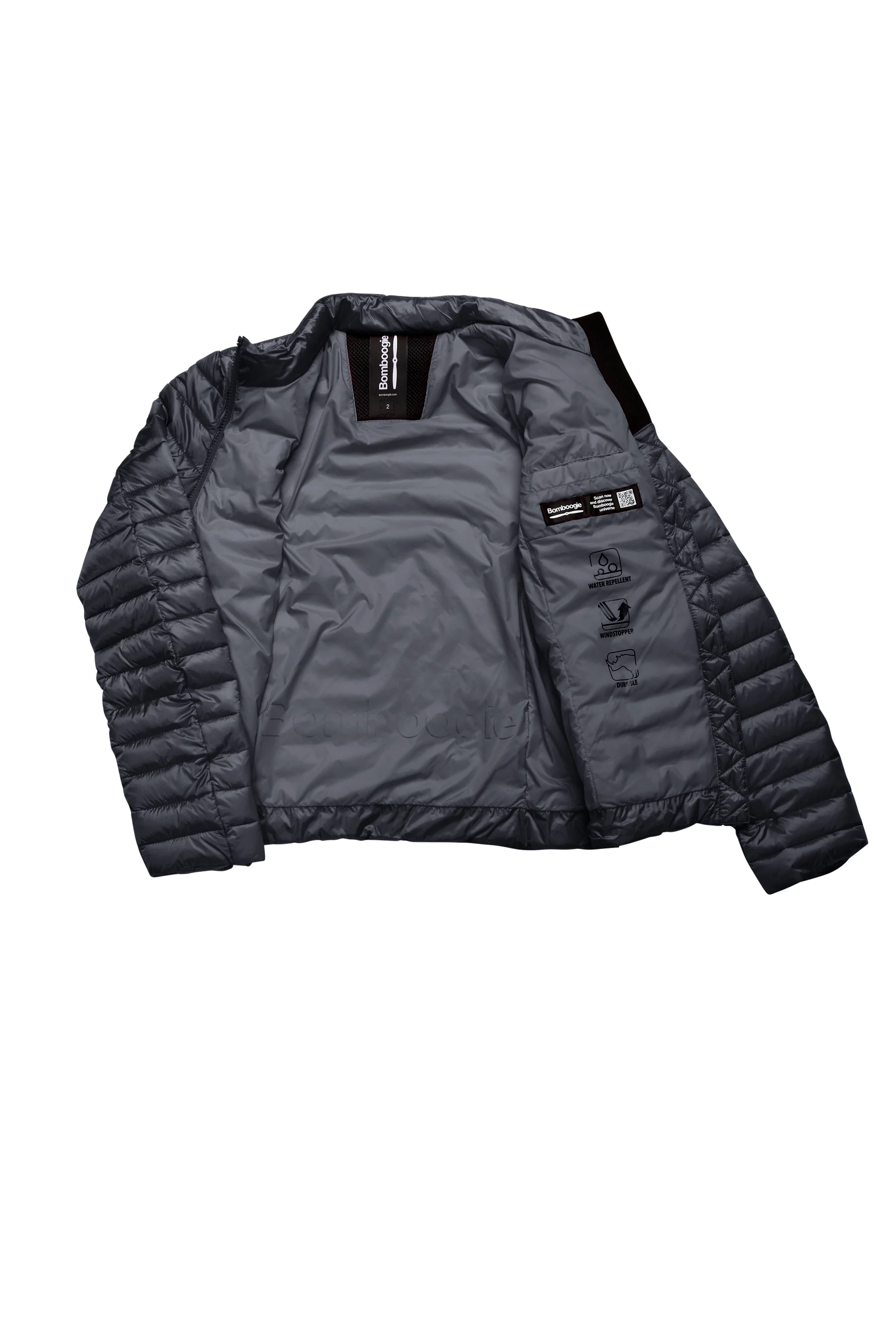 Giacca in Nylon Brillante Imbottitura Sintetica - Image 16
