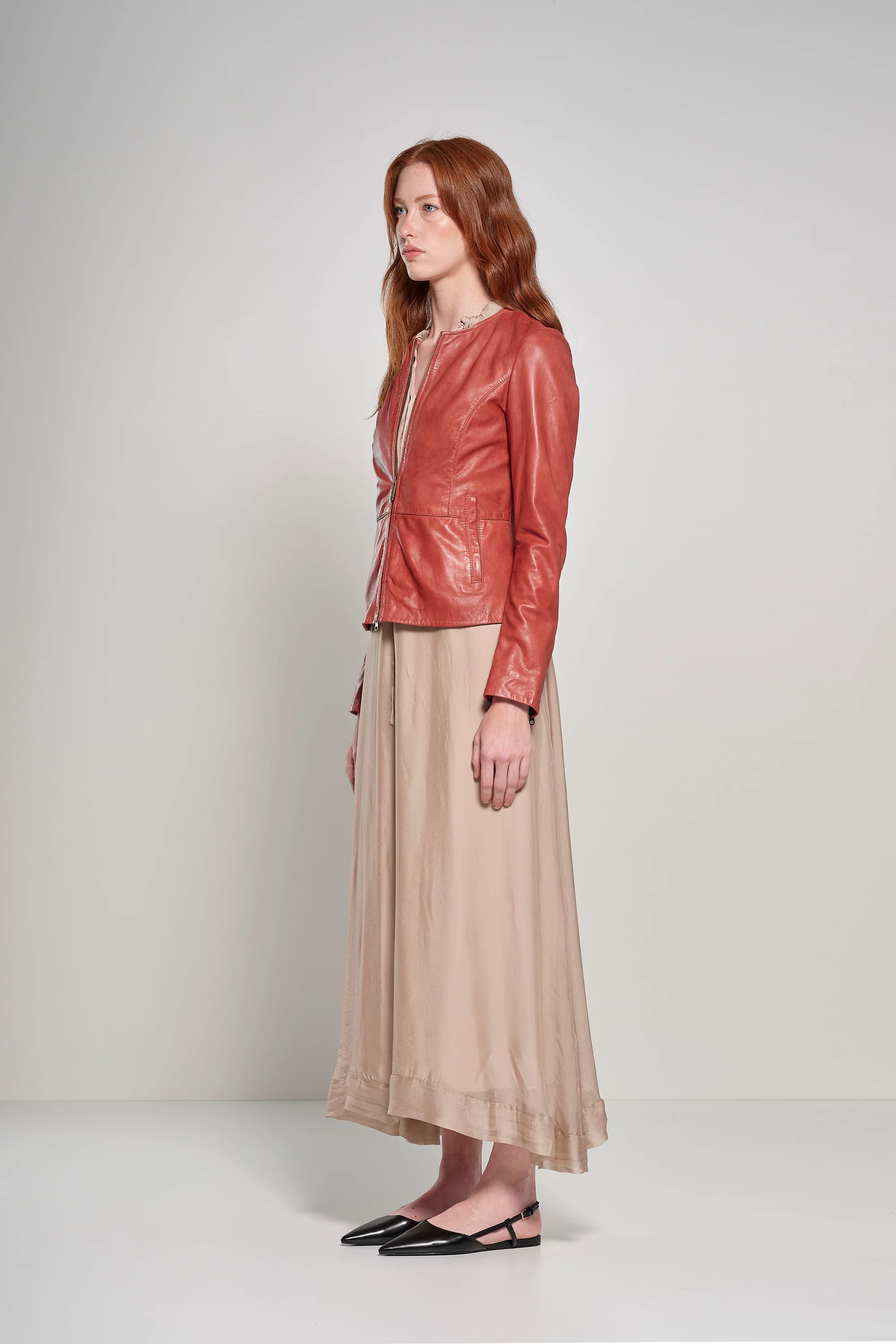 Giacca in pelle Arya - Image 30