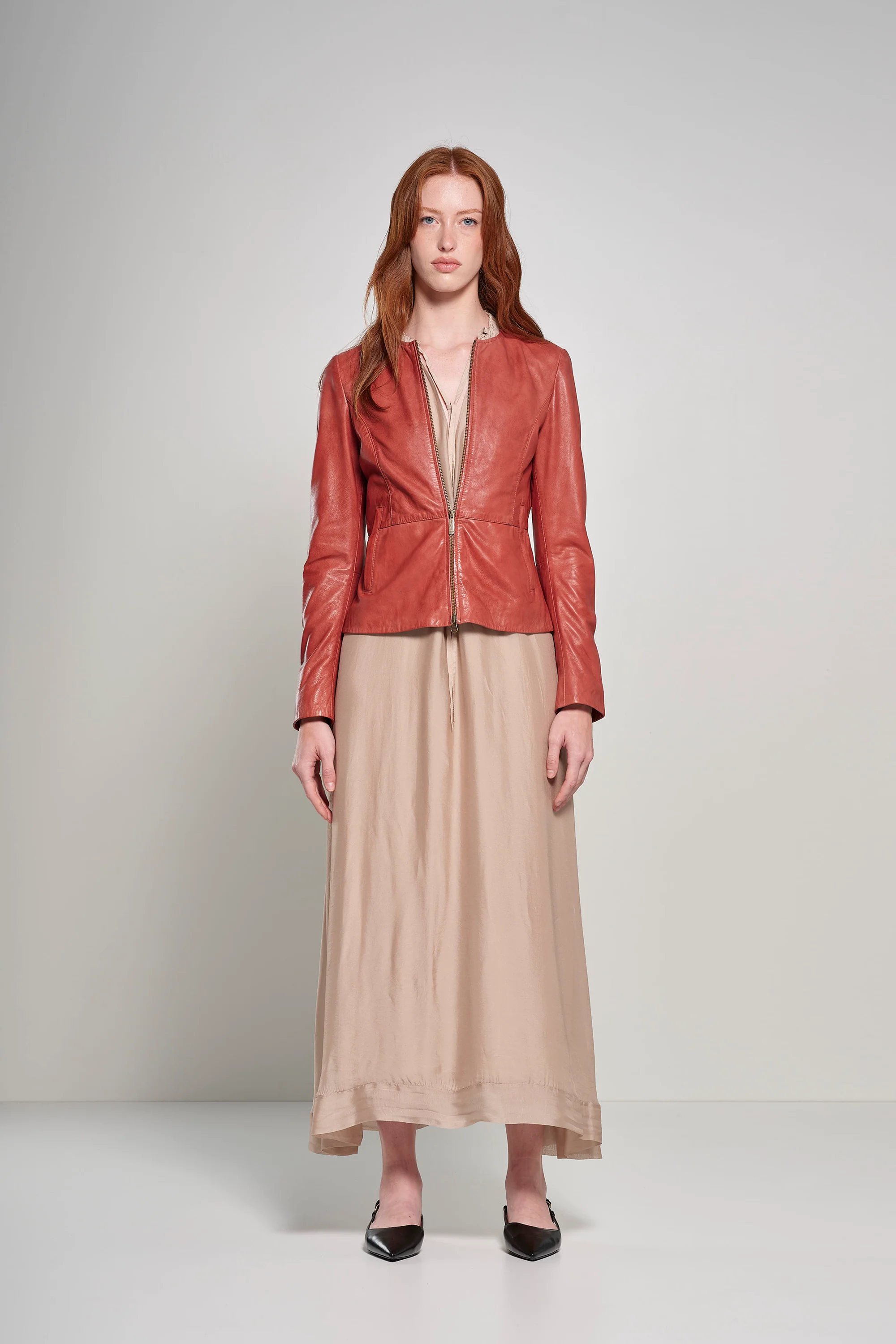 Giacca in pelle Arya - Image 37