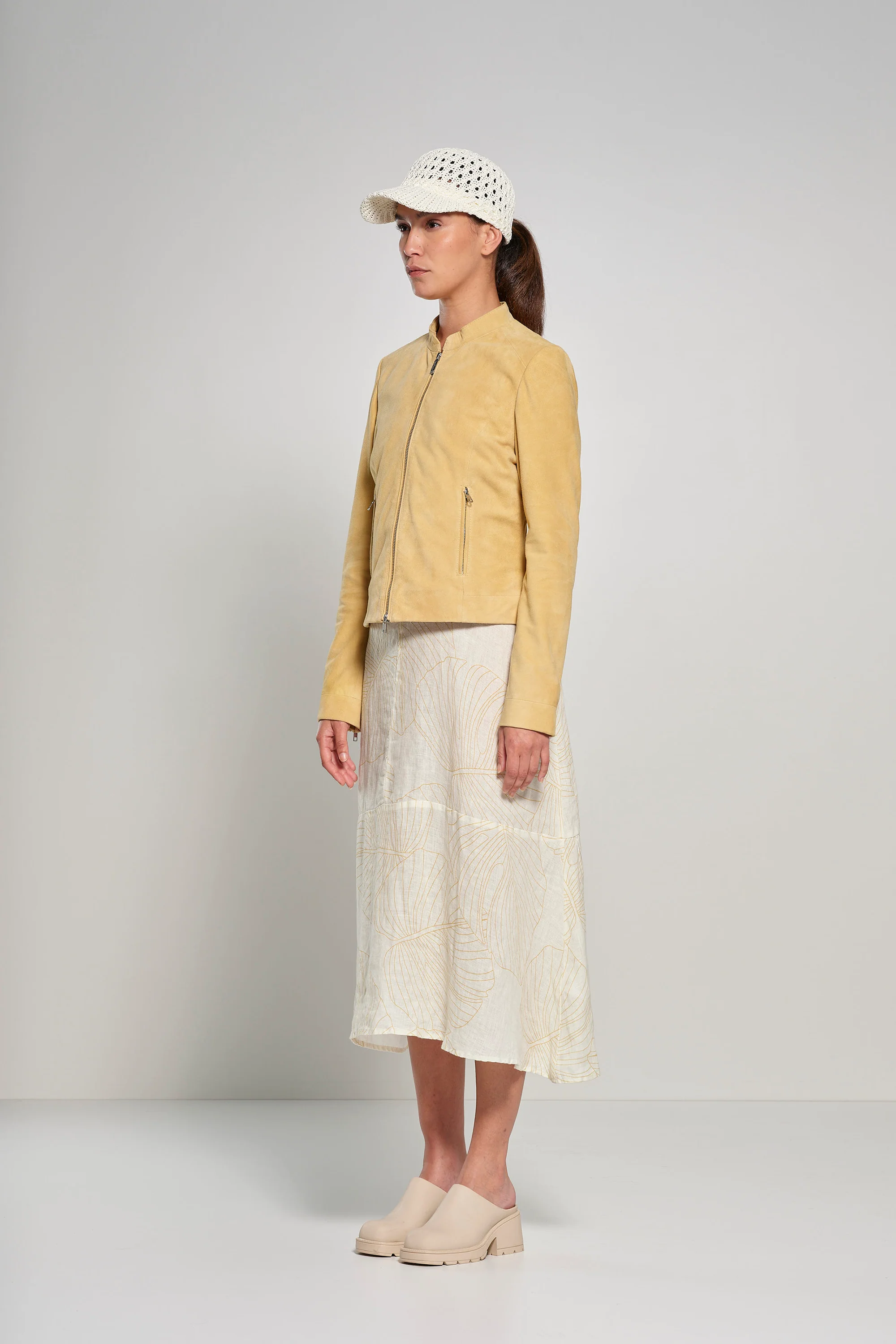 Giacca in pelle Naty - Image 14