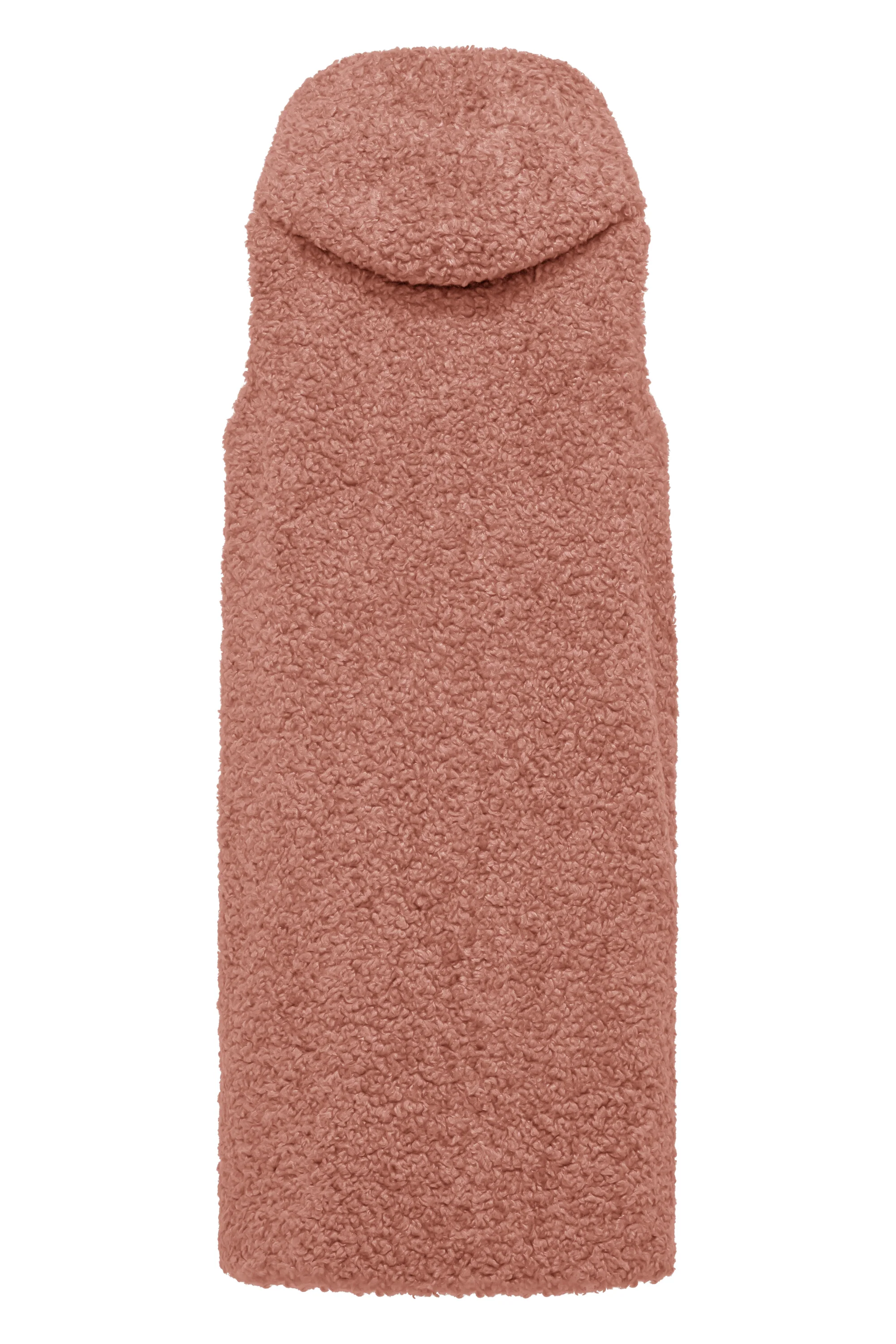 Gilet lungo da donna in pelliccetta sintetica effetto agnellino - Image 23