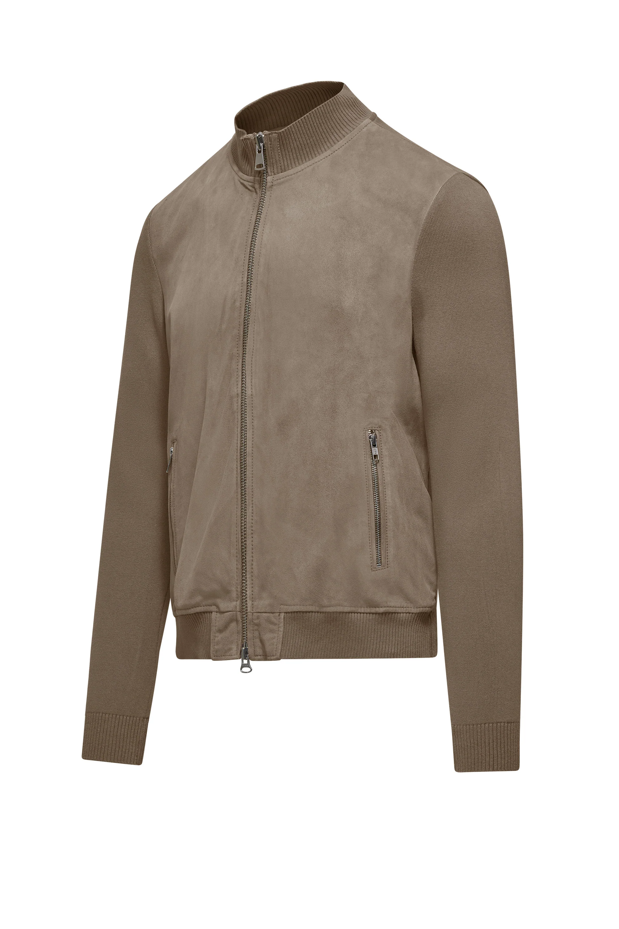 Giubbotto in pelle e maglia Komb - Image 14