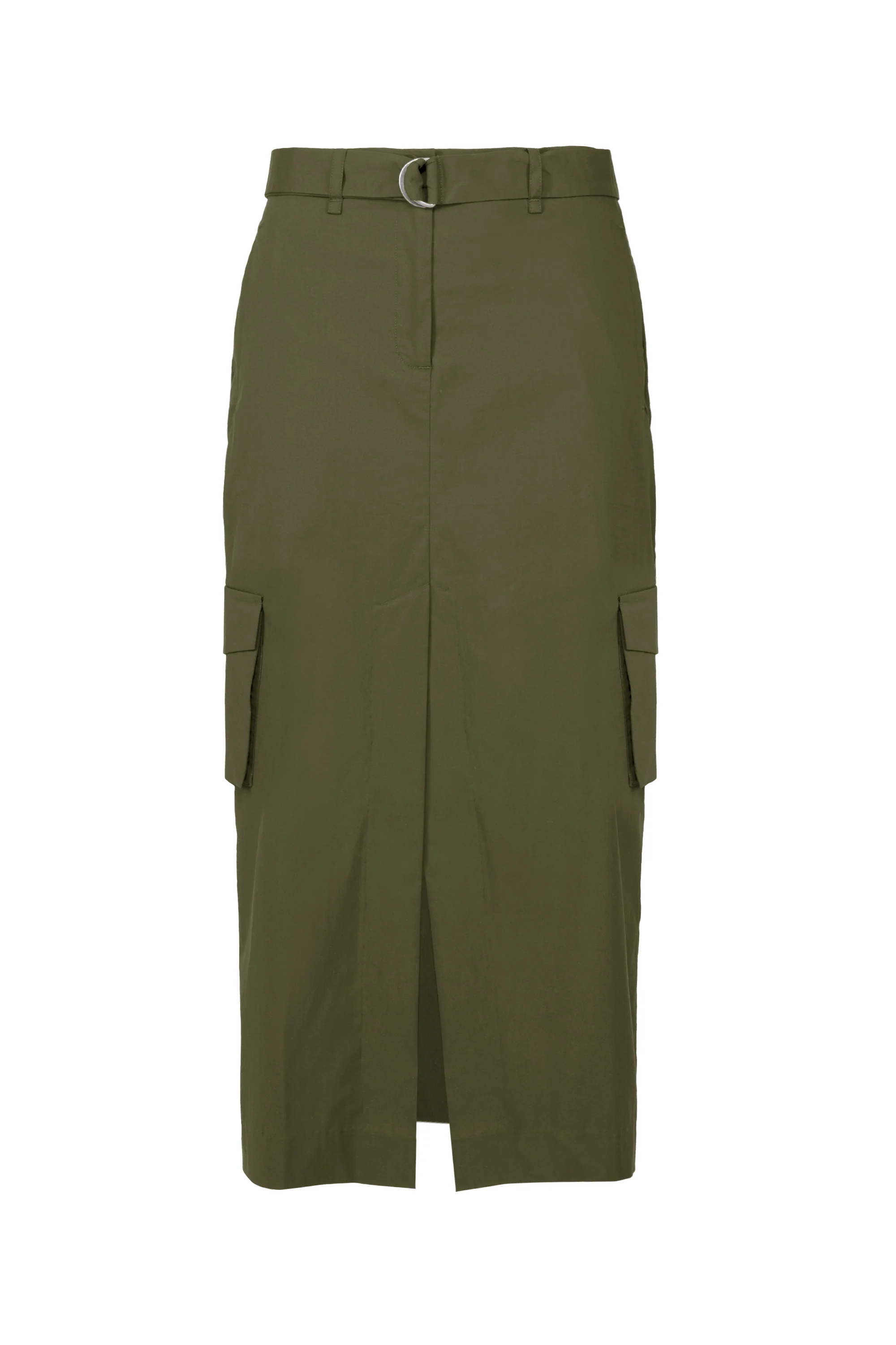Gonna midi cargo in misto cotone - Image 6