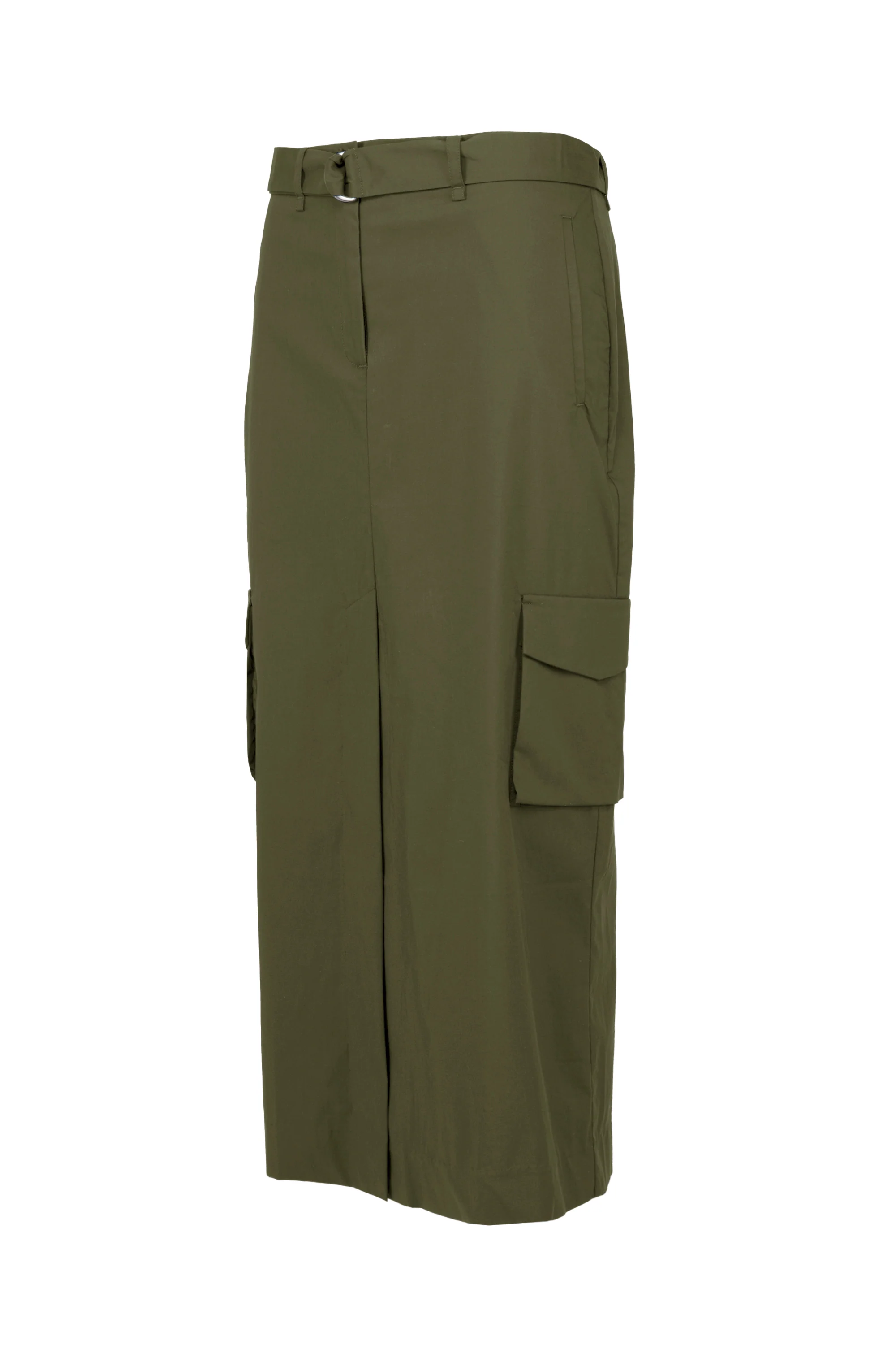 Gonna midi cargo in misto cotone - Image 7