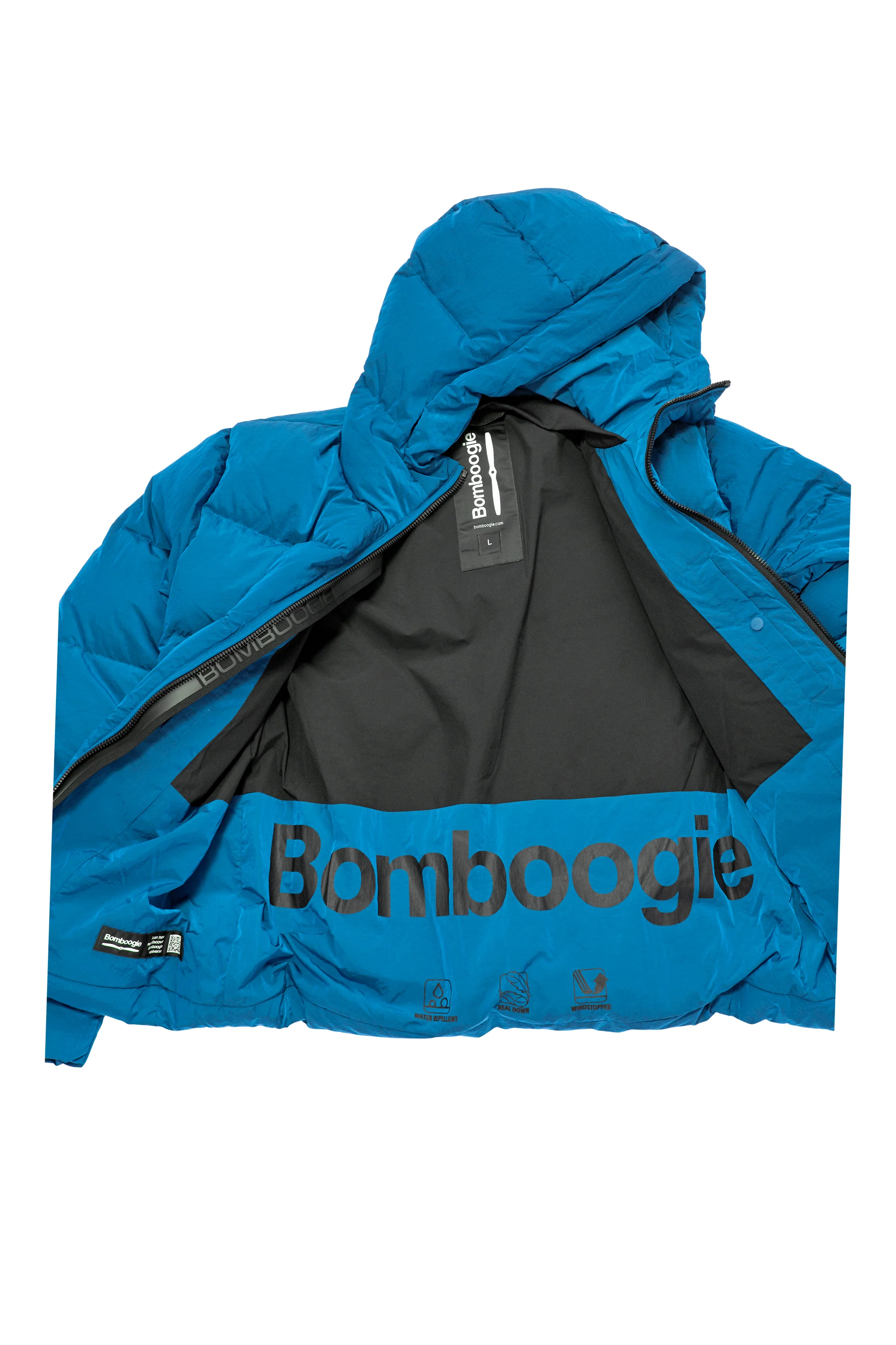 Helsinki Down Jacket - Piumino Puffy in Nylon - Image 16