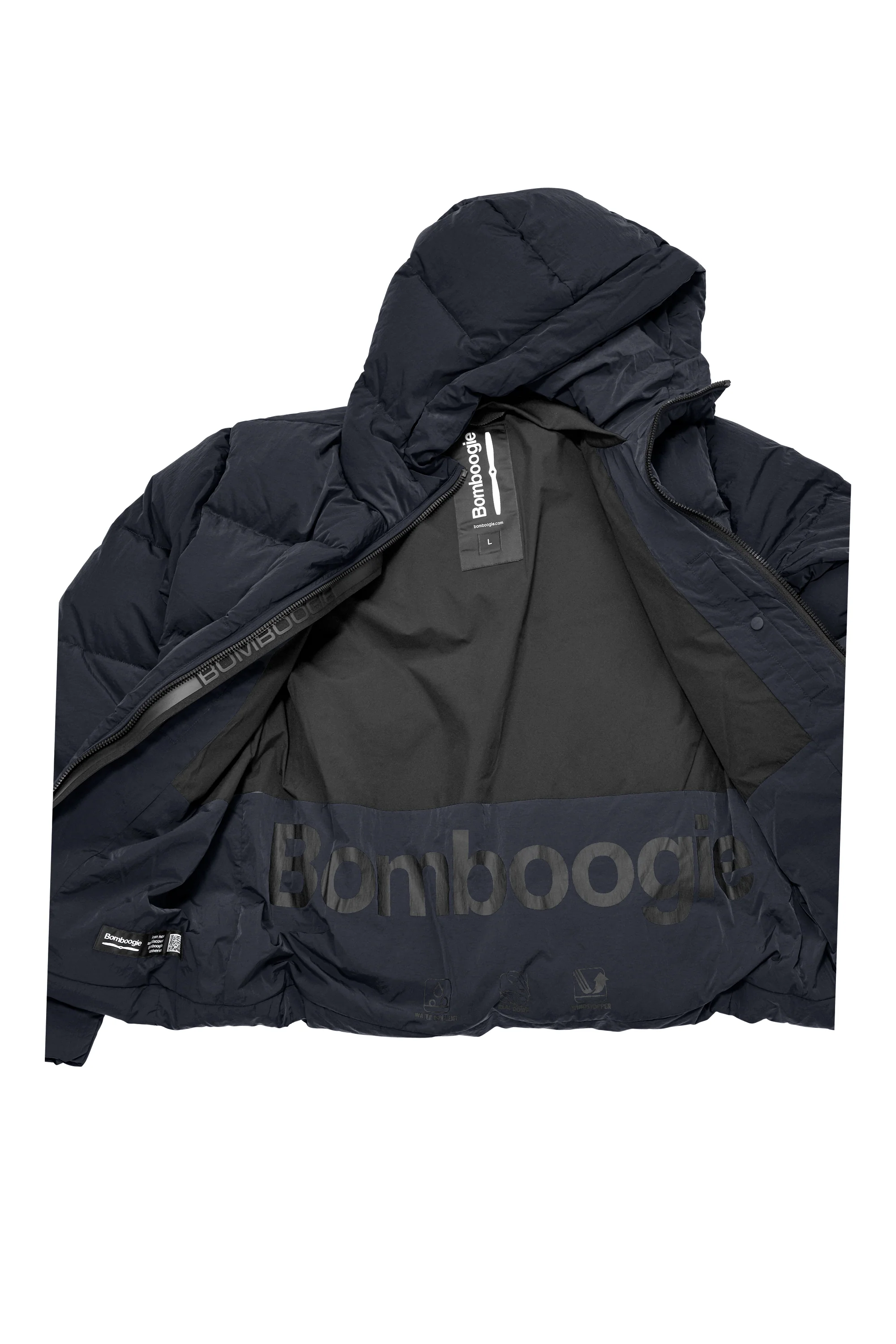 Helsinki Down Jacket - Piumino Puffy in Nylon - Image 20