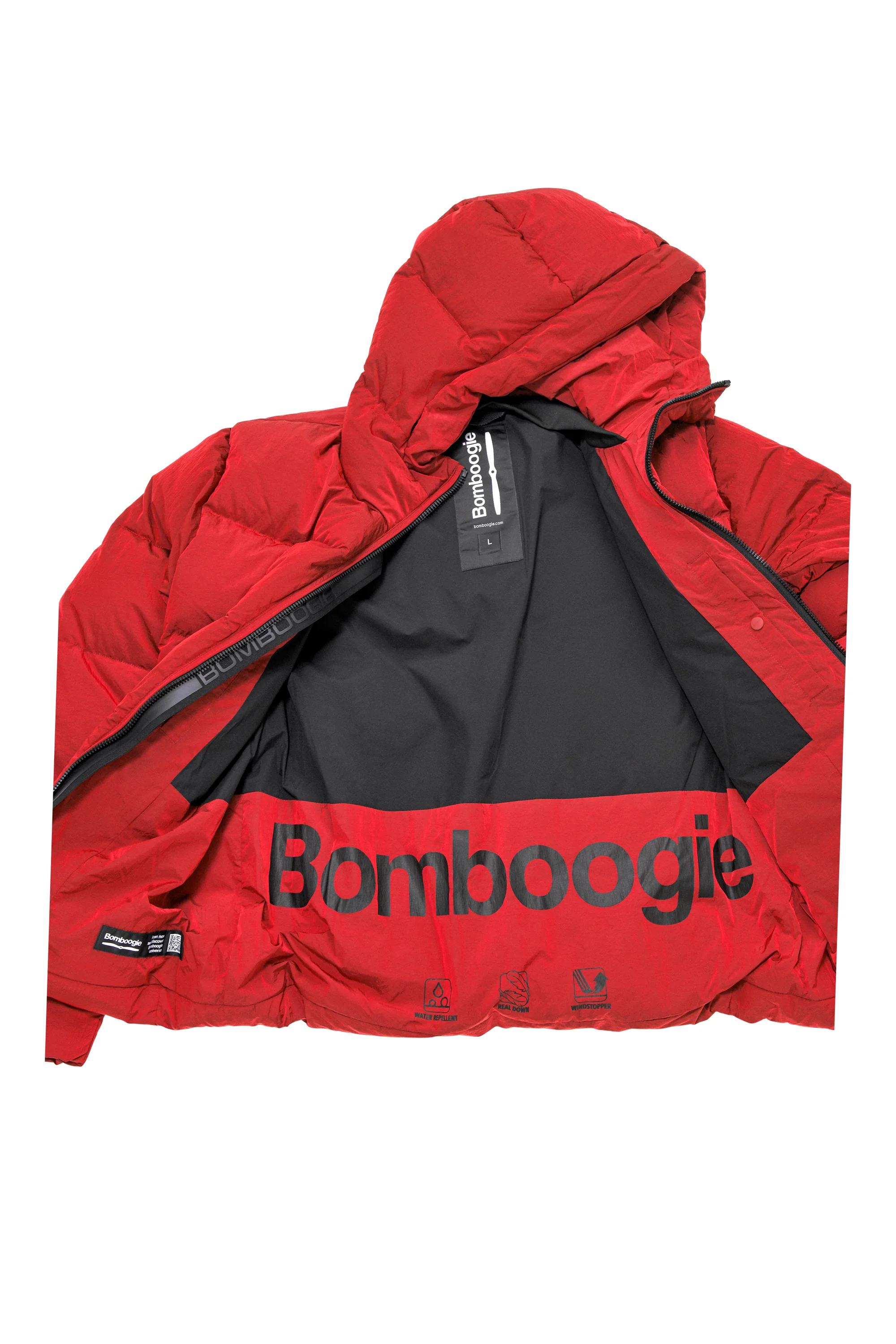 Helsinki Down Jacket - Piumino Puffy in Nylon - Image 28