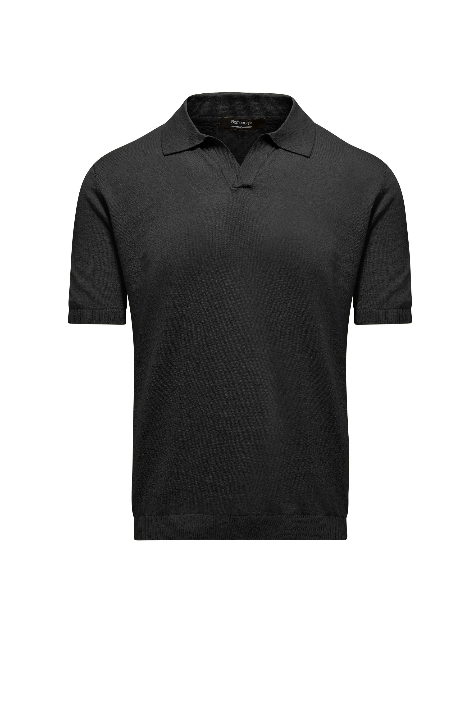 Maglia con colletto in lino e cotone - Image 9