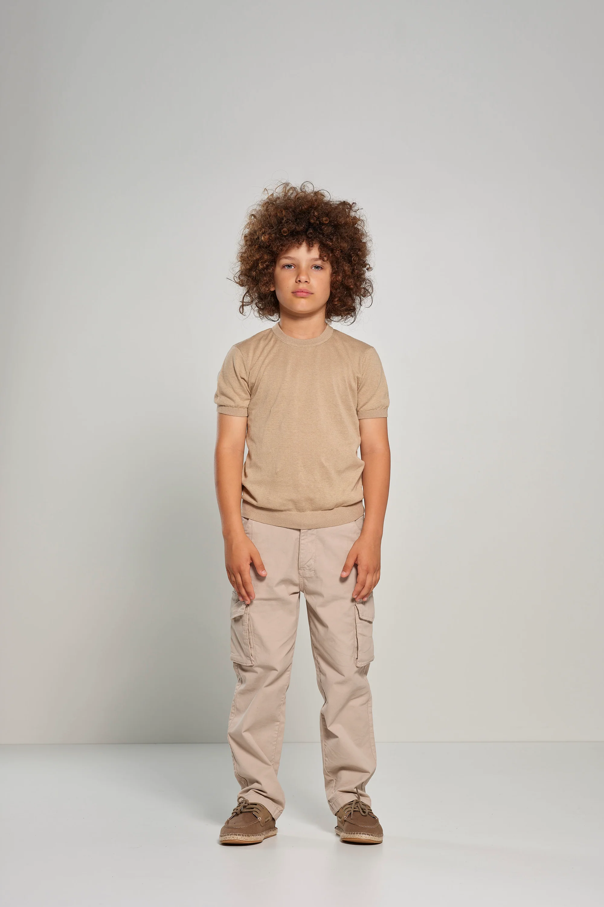 Maglia da bambino in misto lino e cotone - Image 8