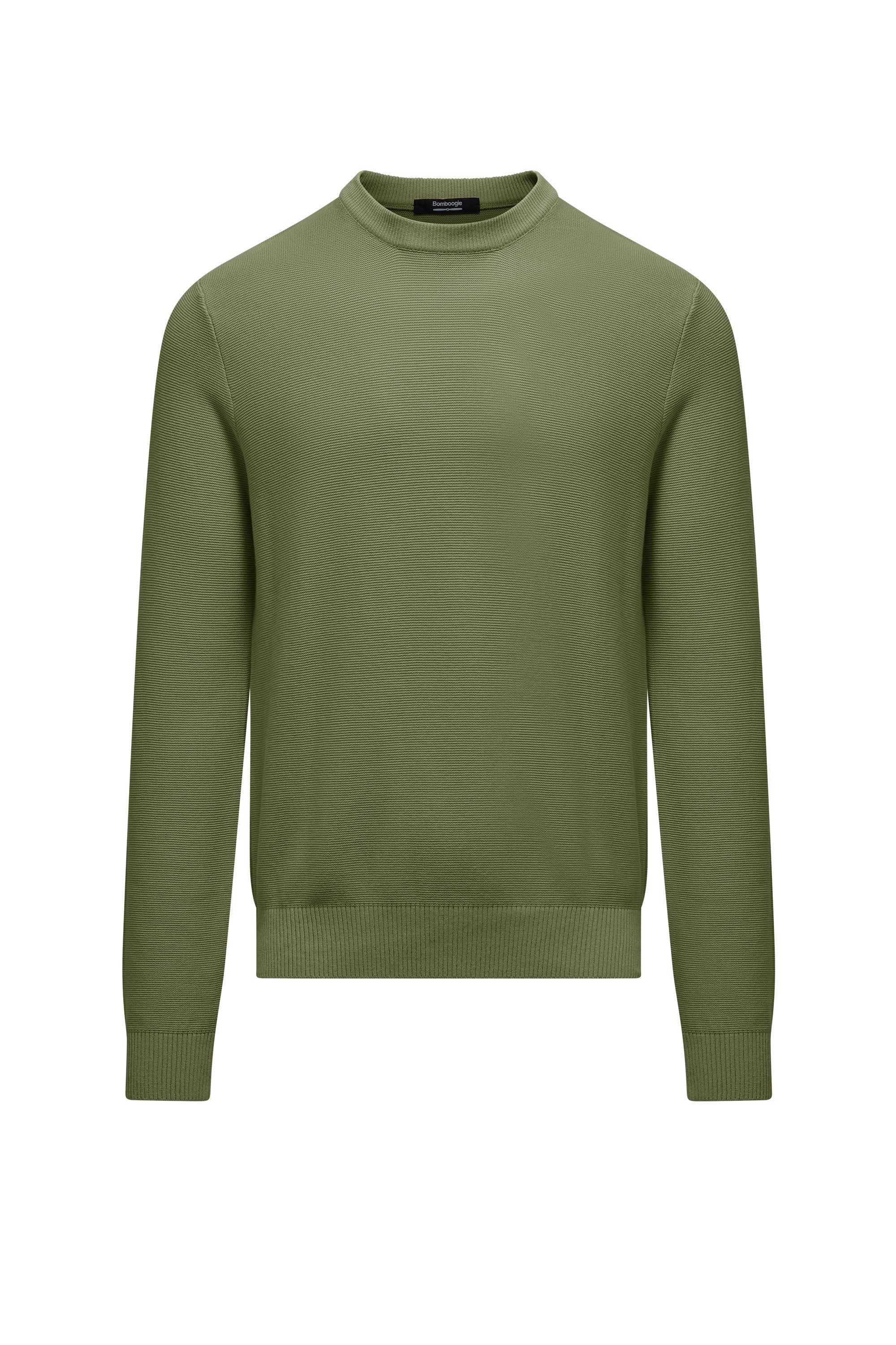 Maglia girocollo a coste - Image 5