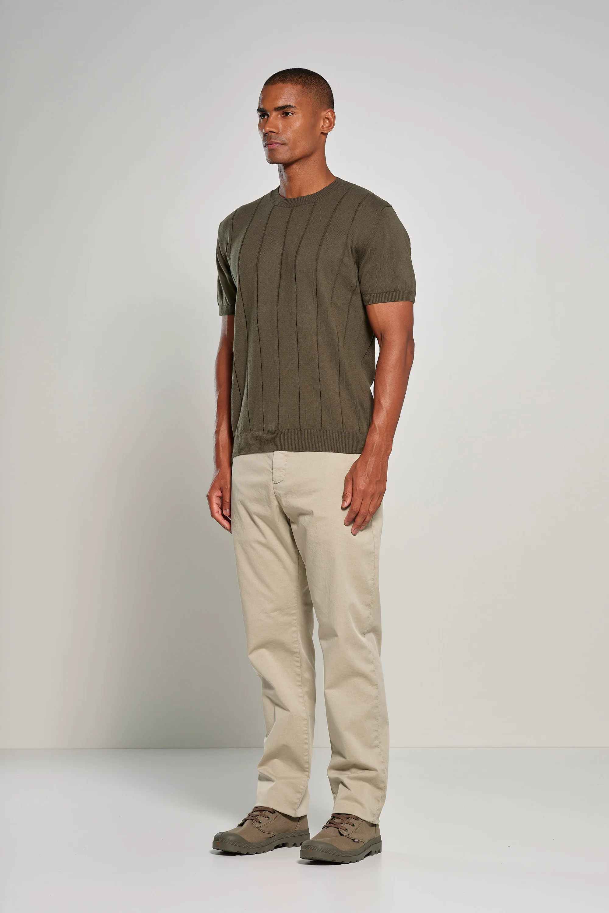 Maglia girocollo a maniche corte - Image 7