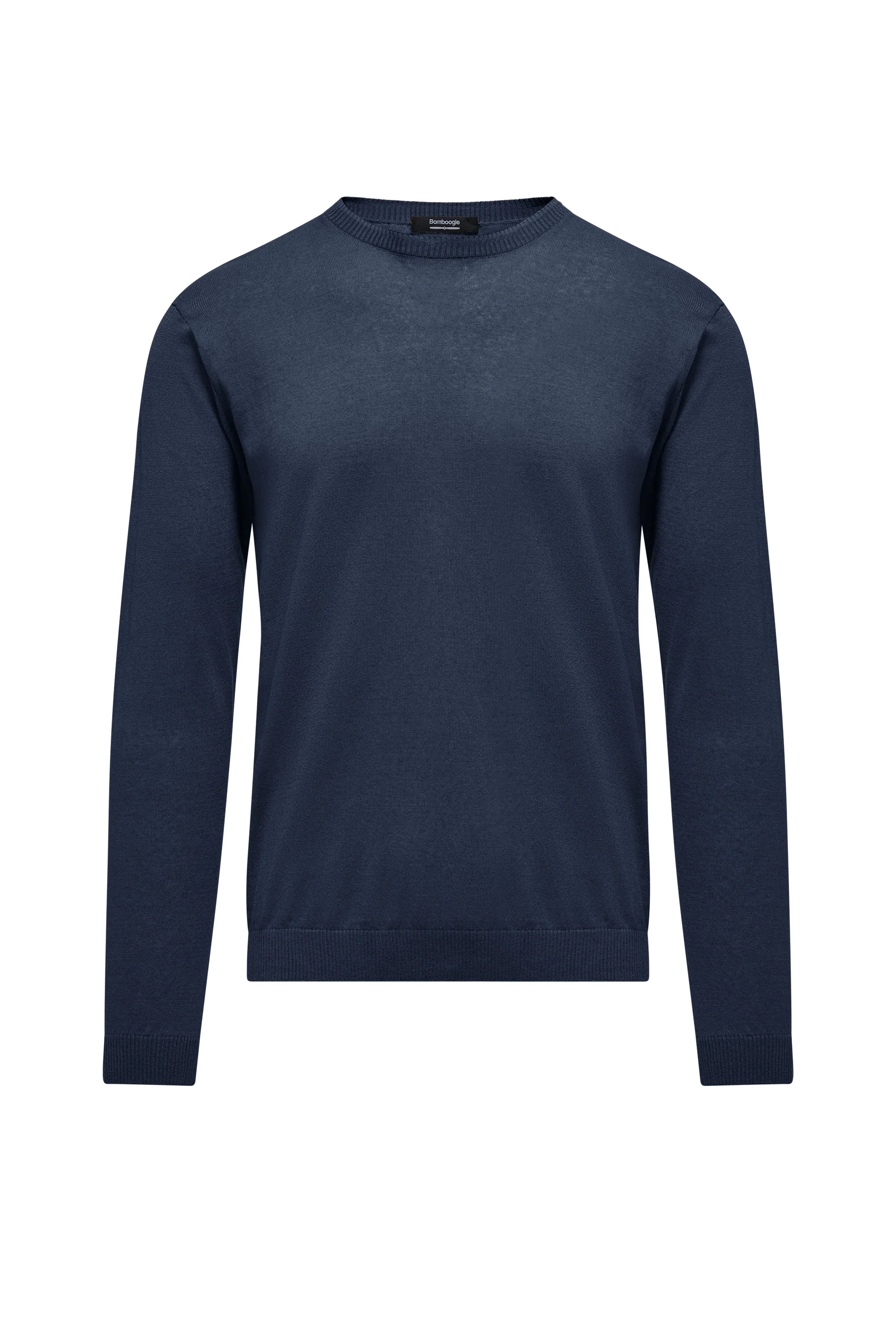 Maglia girocollo in lino e cotone - Image 12