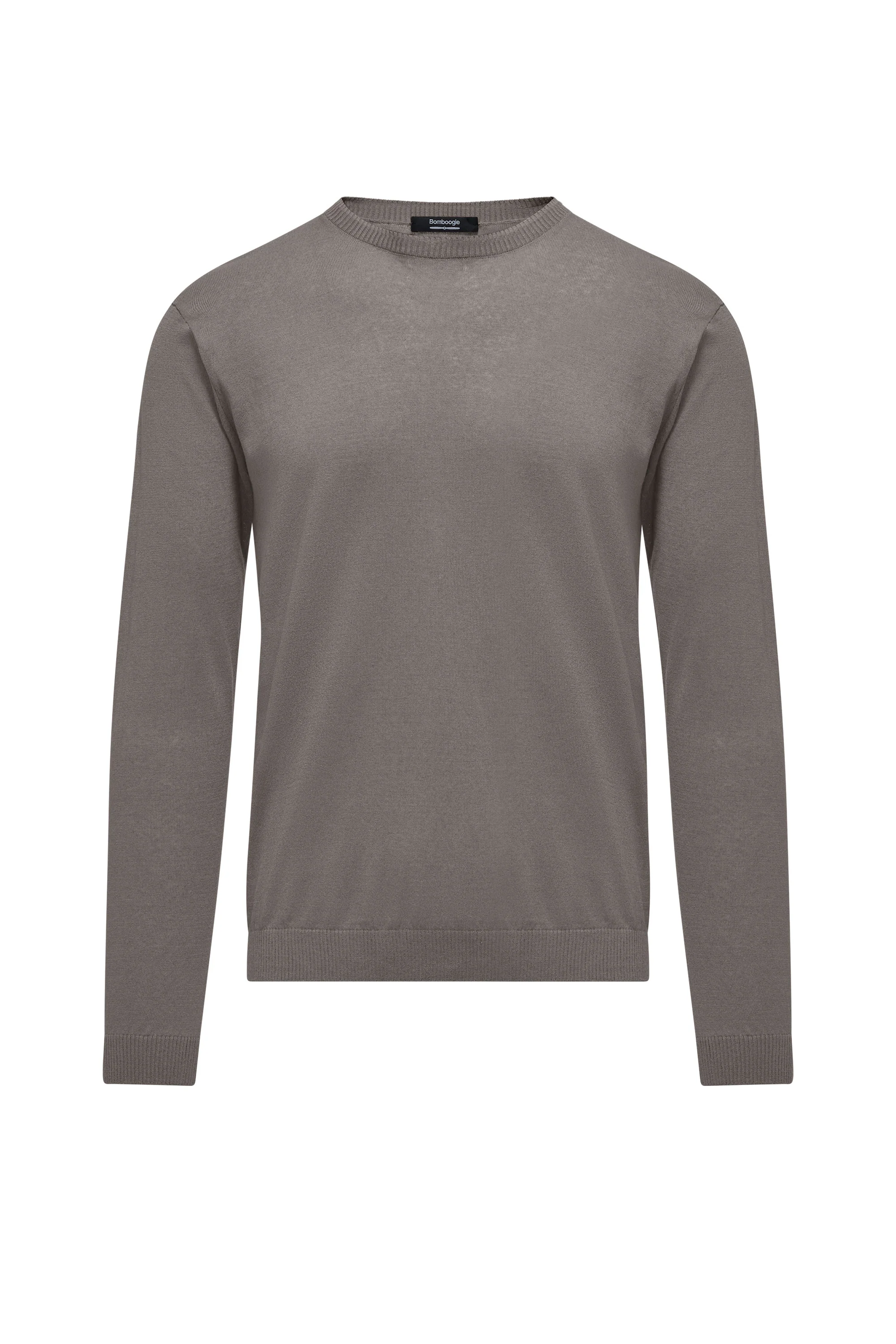 Maglia girocollo in lino e cotone - Image 14