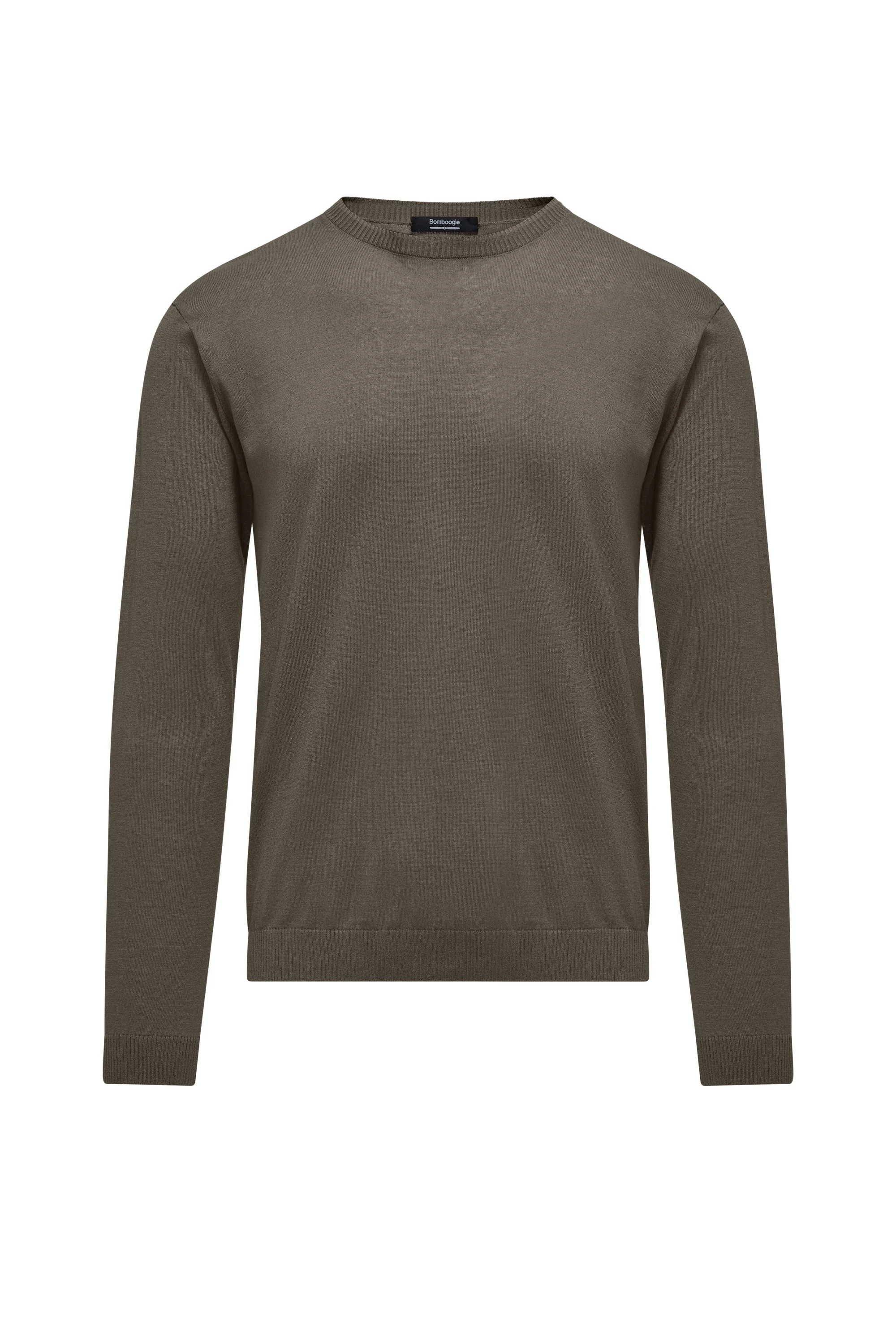 Maglia girocollo in lino e cotone - Image 16