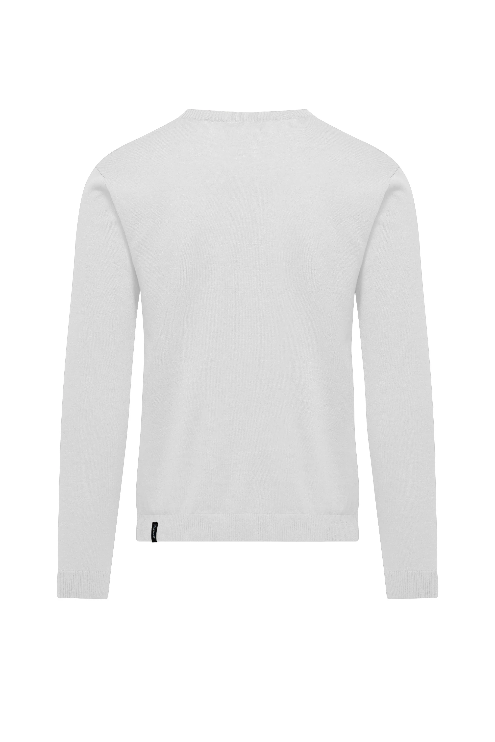 Maglia girocollo in lino e cotone - Image 4