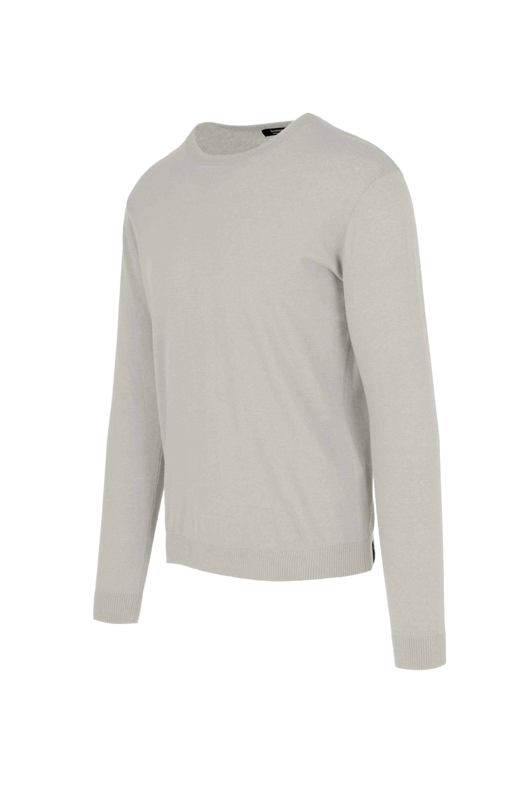 Maglia girocollo in lino e cotone - Image 8