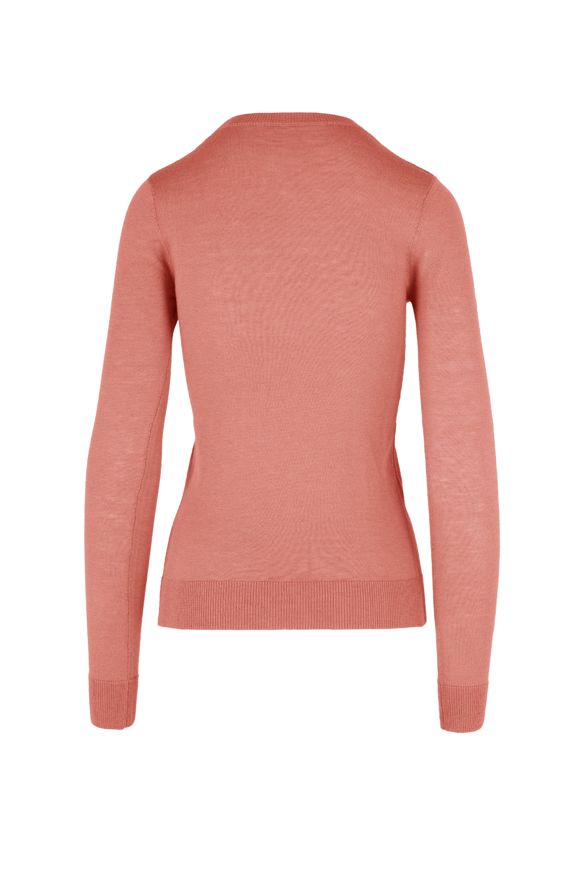 Maglia girocollo slim in misto lana merinos - Image 14