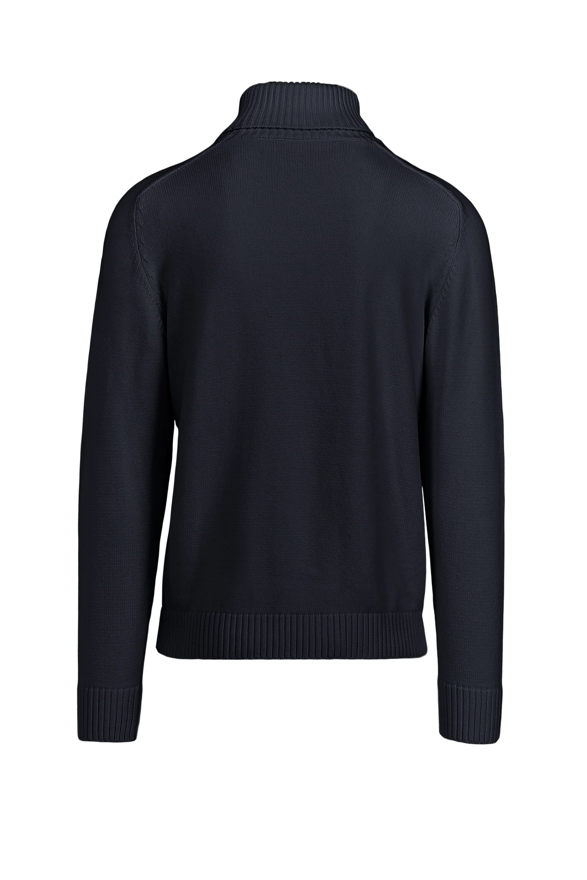 Maglione a maglia rasata con collo alto - Image 12