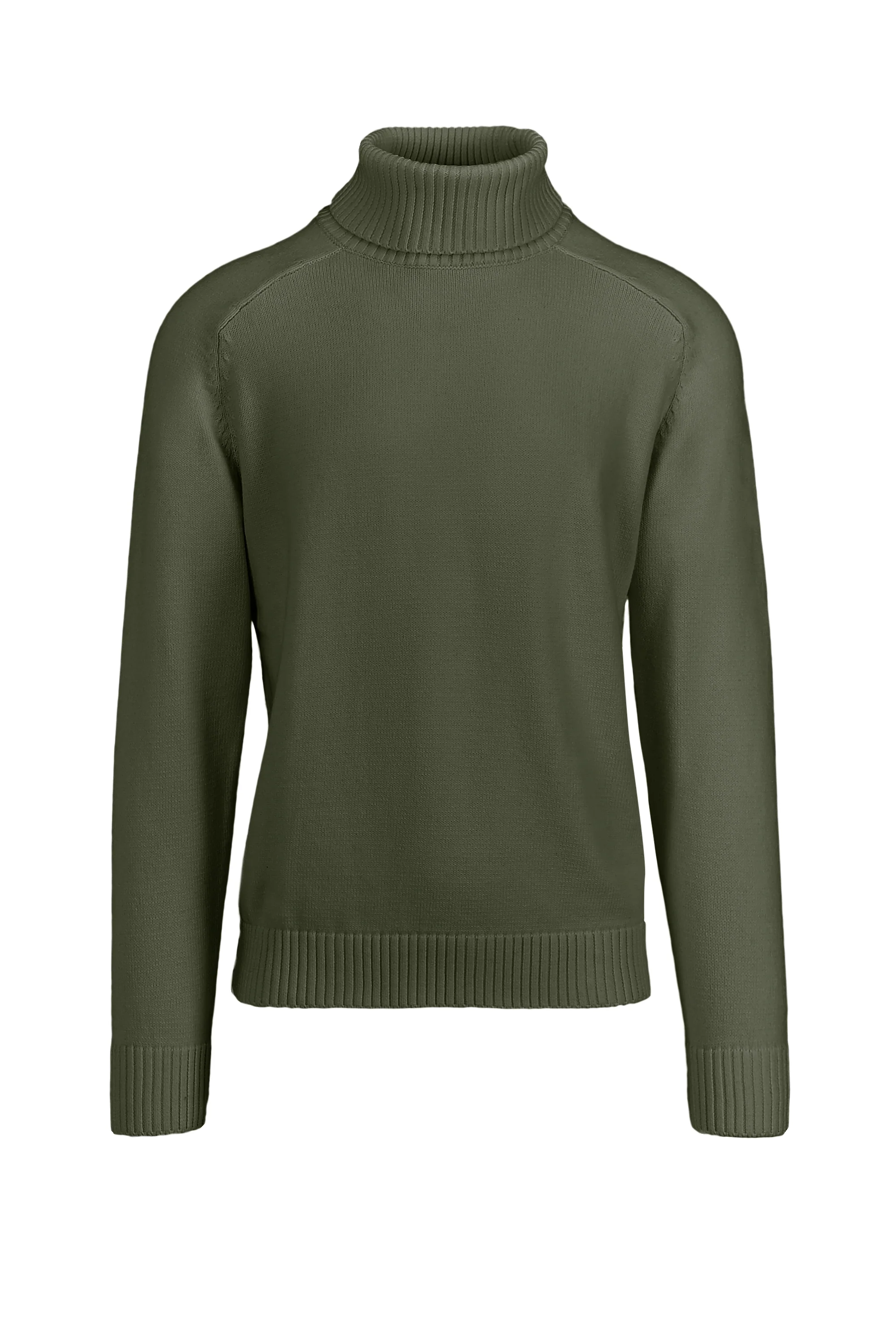 Maglione a maglia rasata con collo alto - Image 13