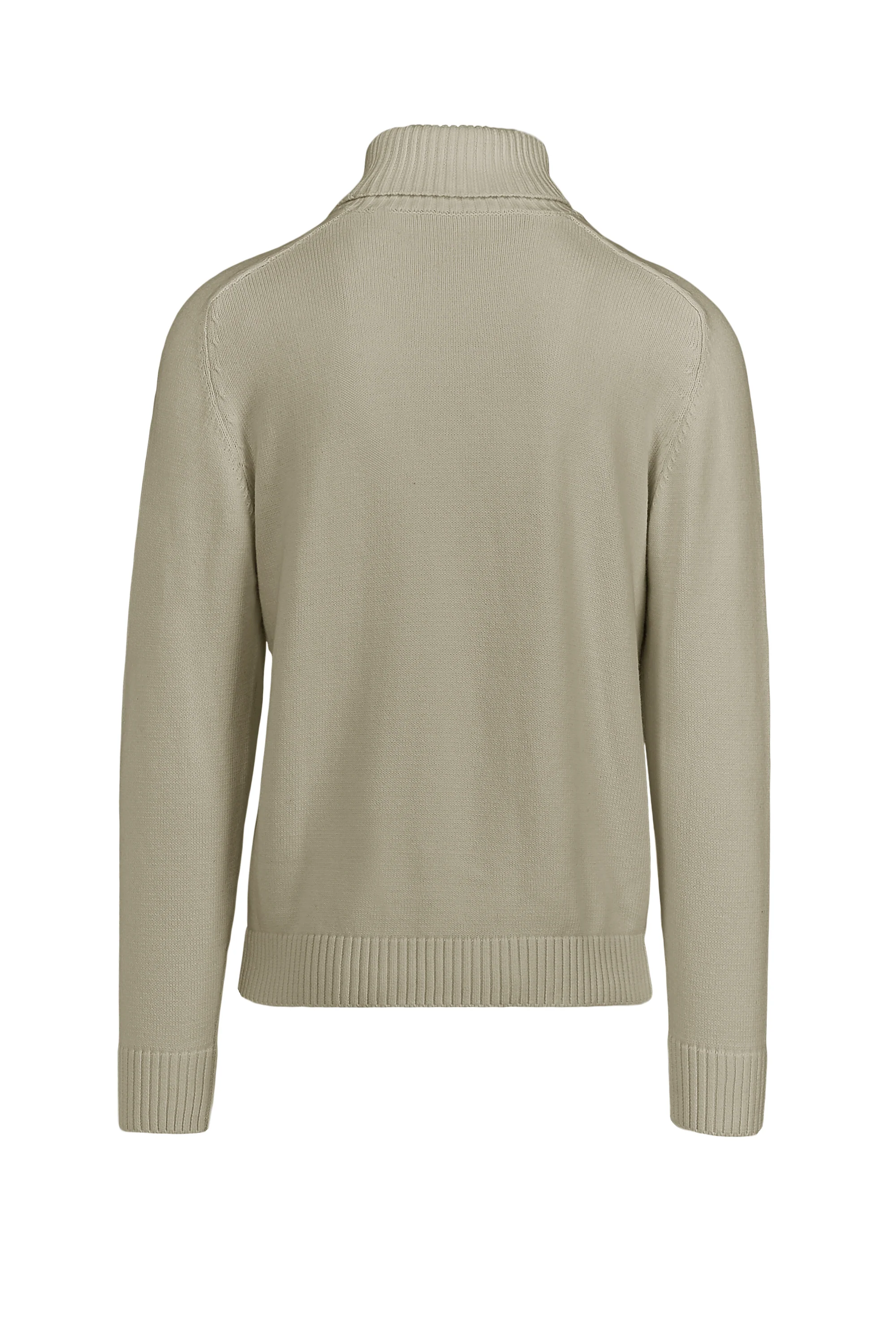 Maglione a maglia rasata con collo alto - Image 4