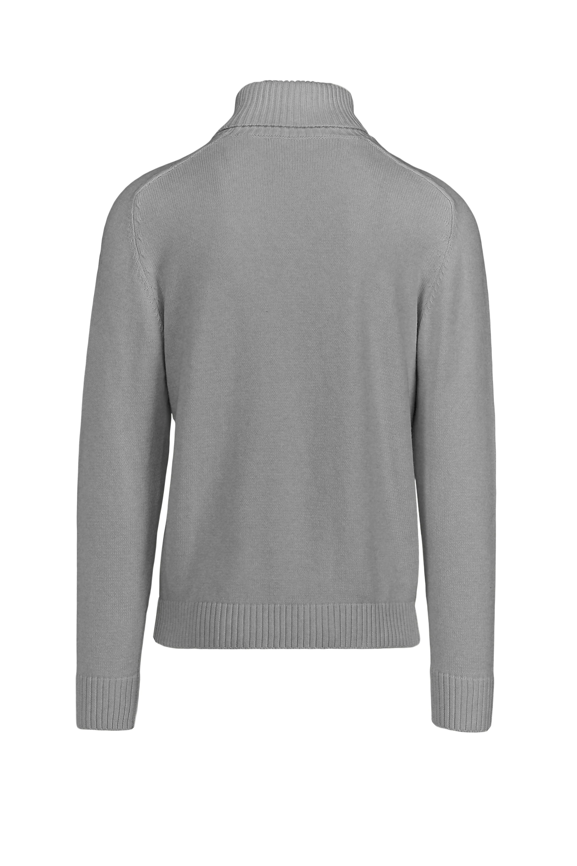 Maglione a maglia rasata con collo alto - Image 6