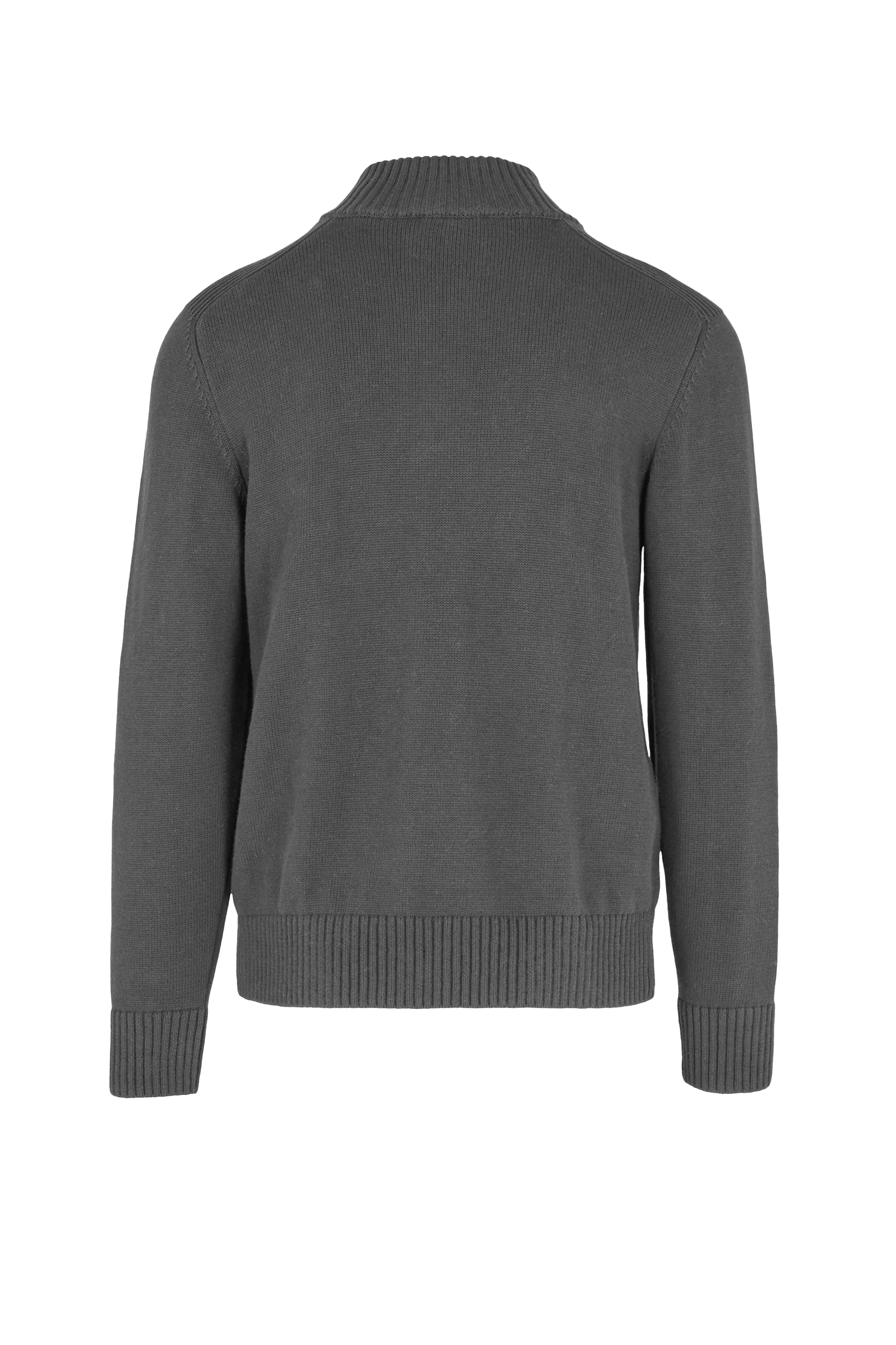 Maglione con collo alto e bottoni - Image 11