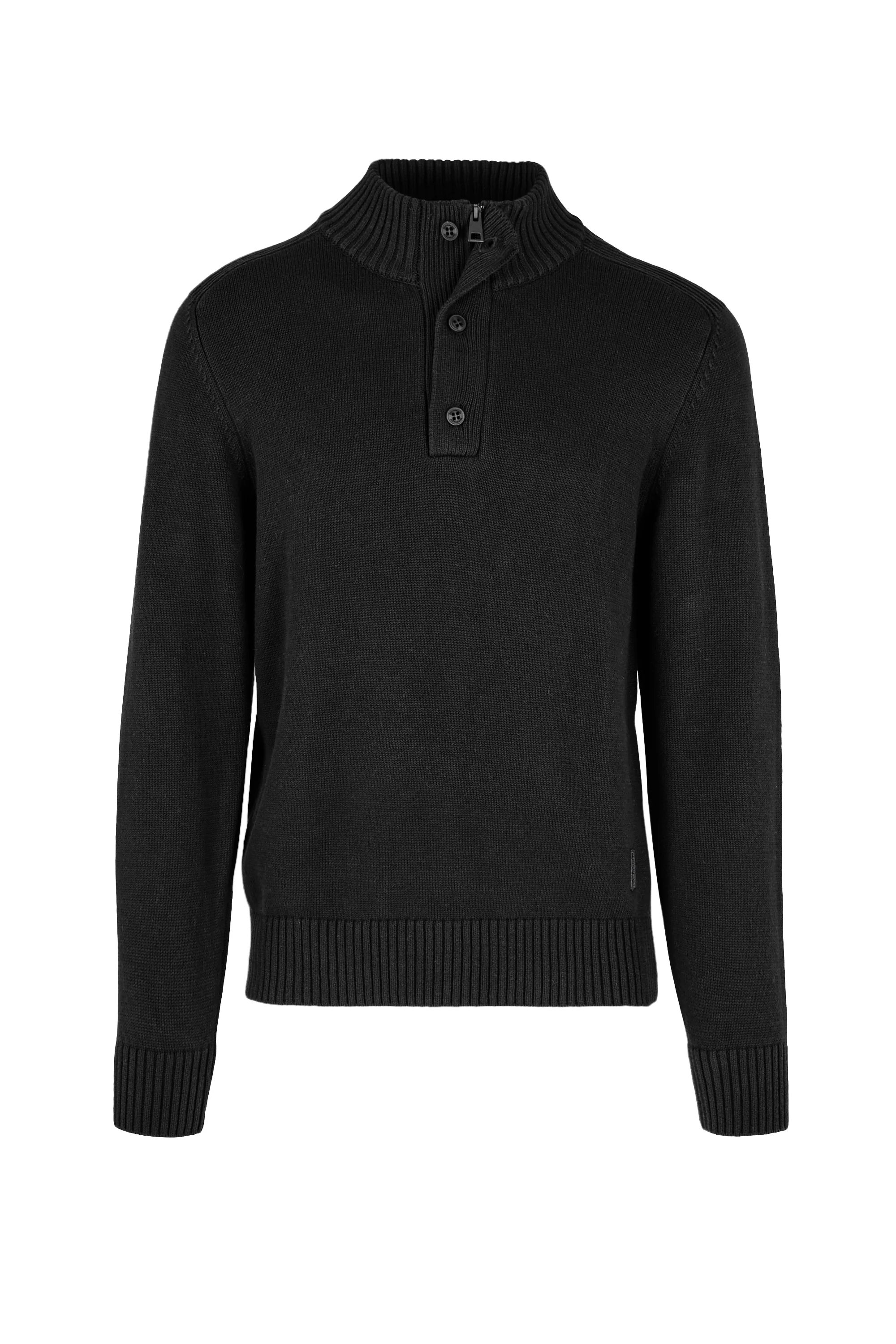 Maglione con collo alto e bottoni - Image 13