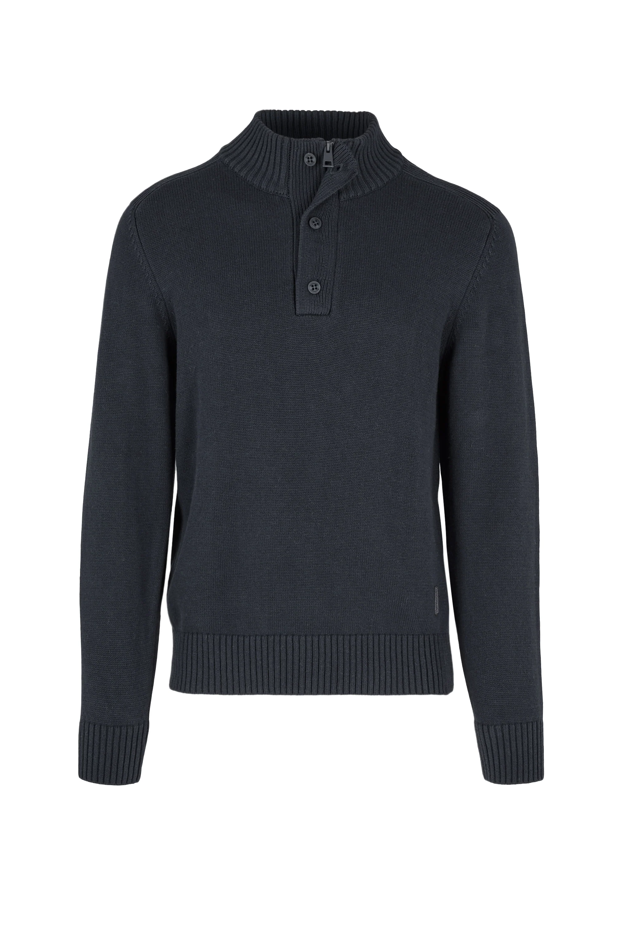 Maglione con collo alto e bottoni - Image 16