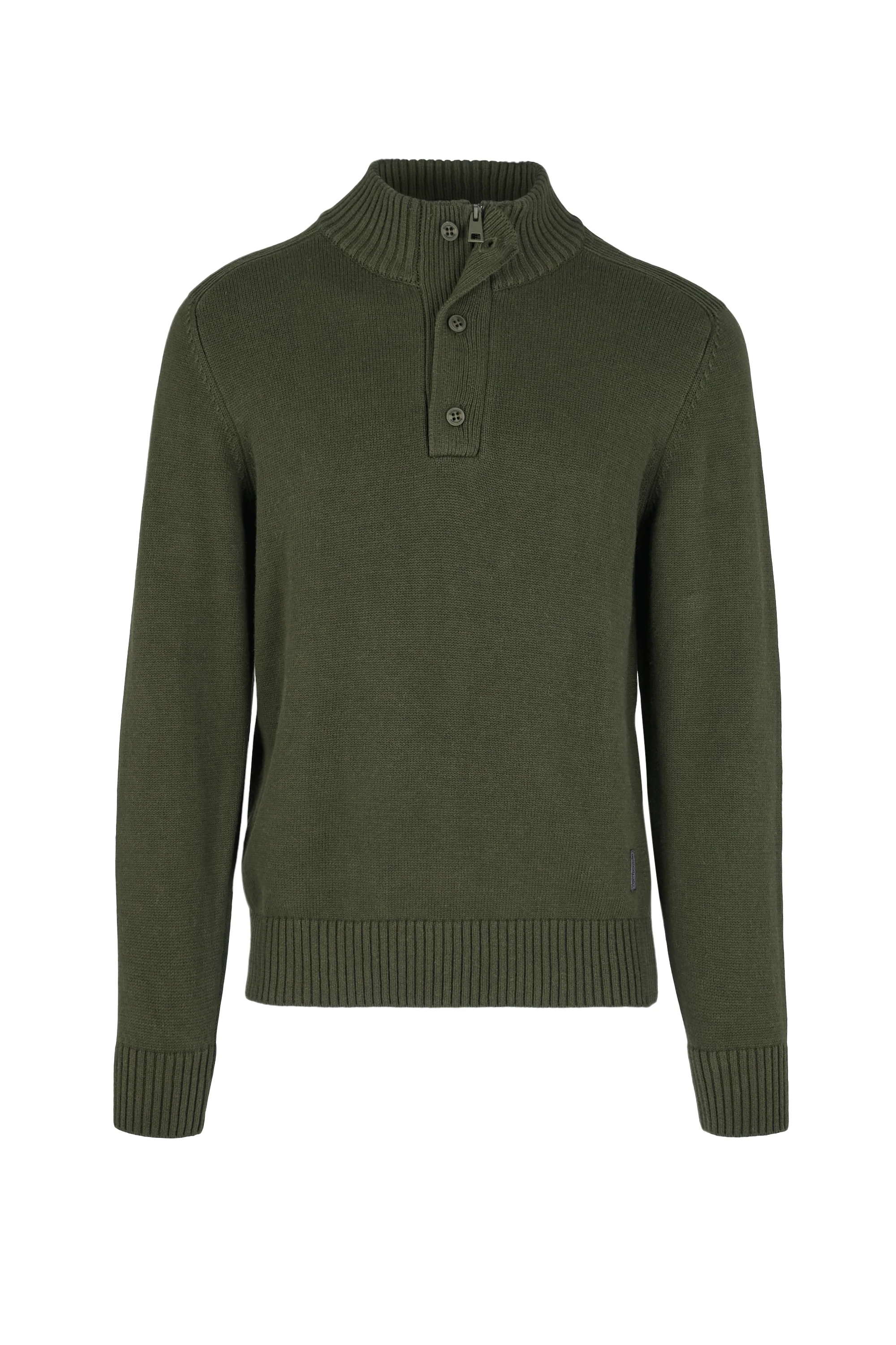 Maglione con collo alto e bottoni - Image 19